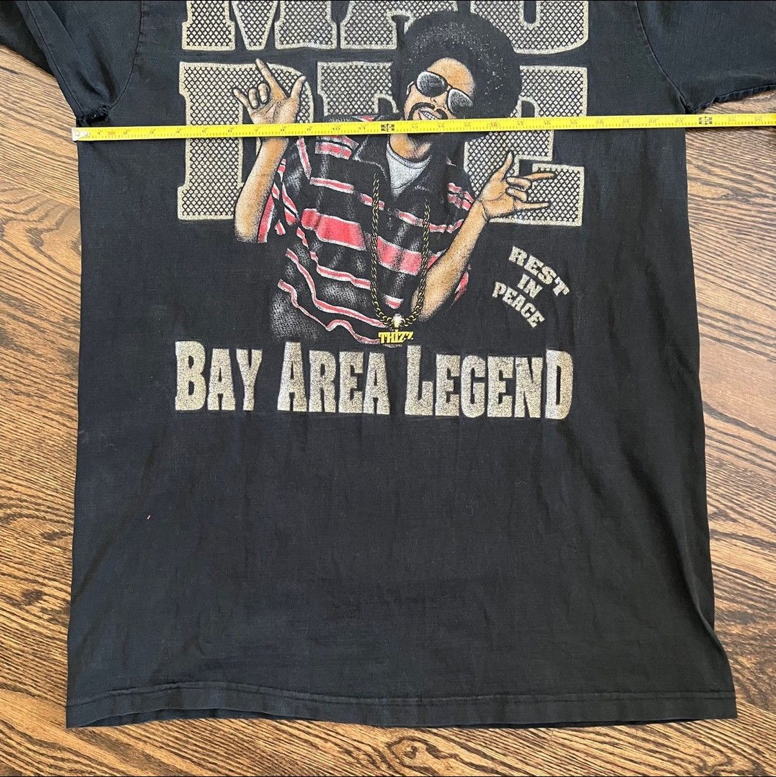Vintage Vintage 2000s Y2K Mac Dre Bay Area Legend Hip Hop Rap Tee Size US XXL / EU 58 / 5 - 7 Thumbnail