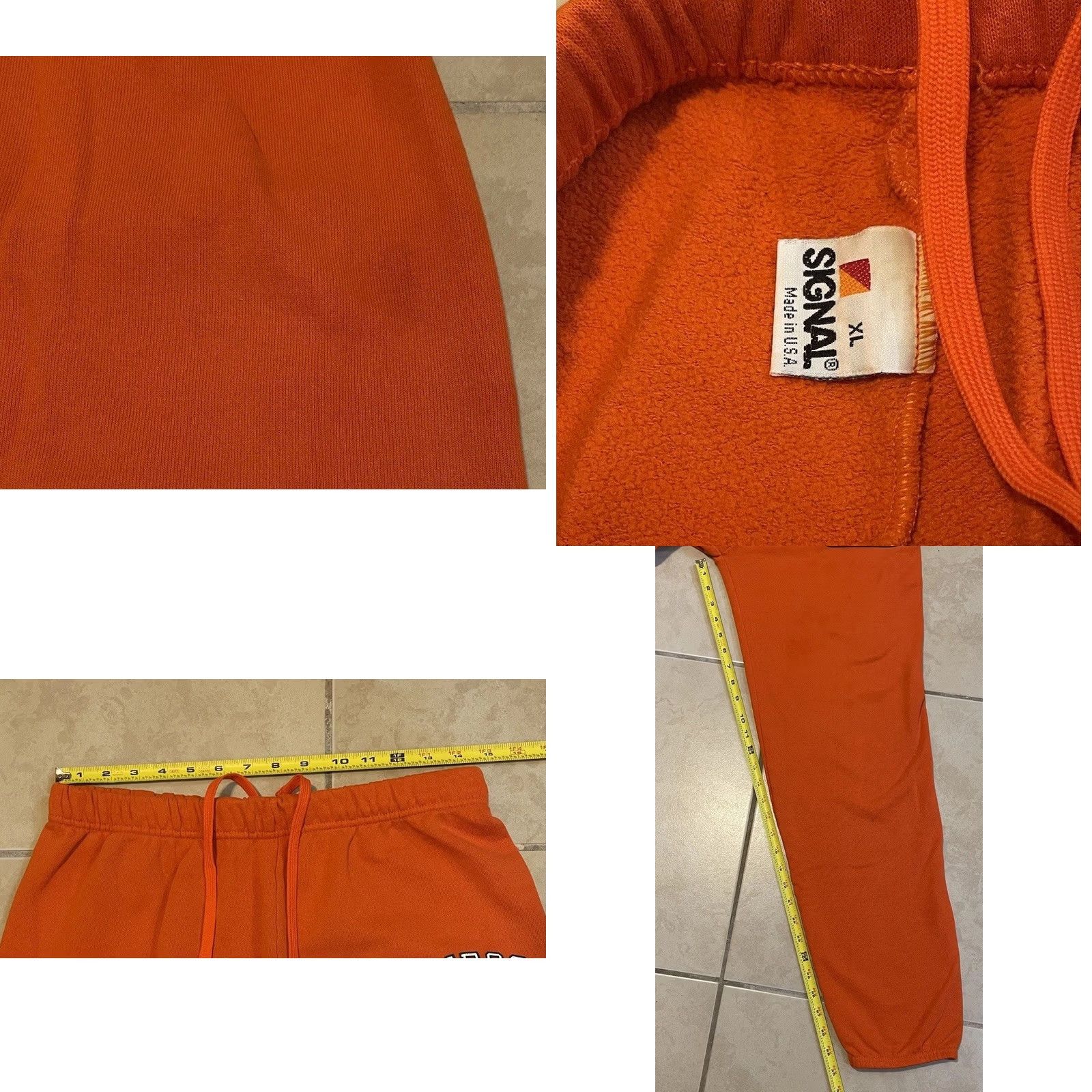Vintage VINTAGE Tennessee Volunteers Faded Sweatpants XL Men Orange College USA Grunge 90s 80s Football Distressed Sweatpants Size US 36 / EU 52 - 9 Thumbnail