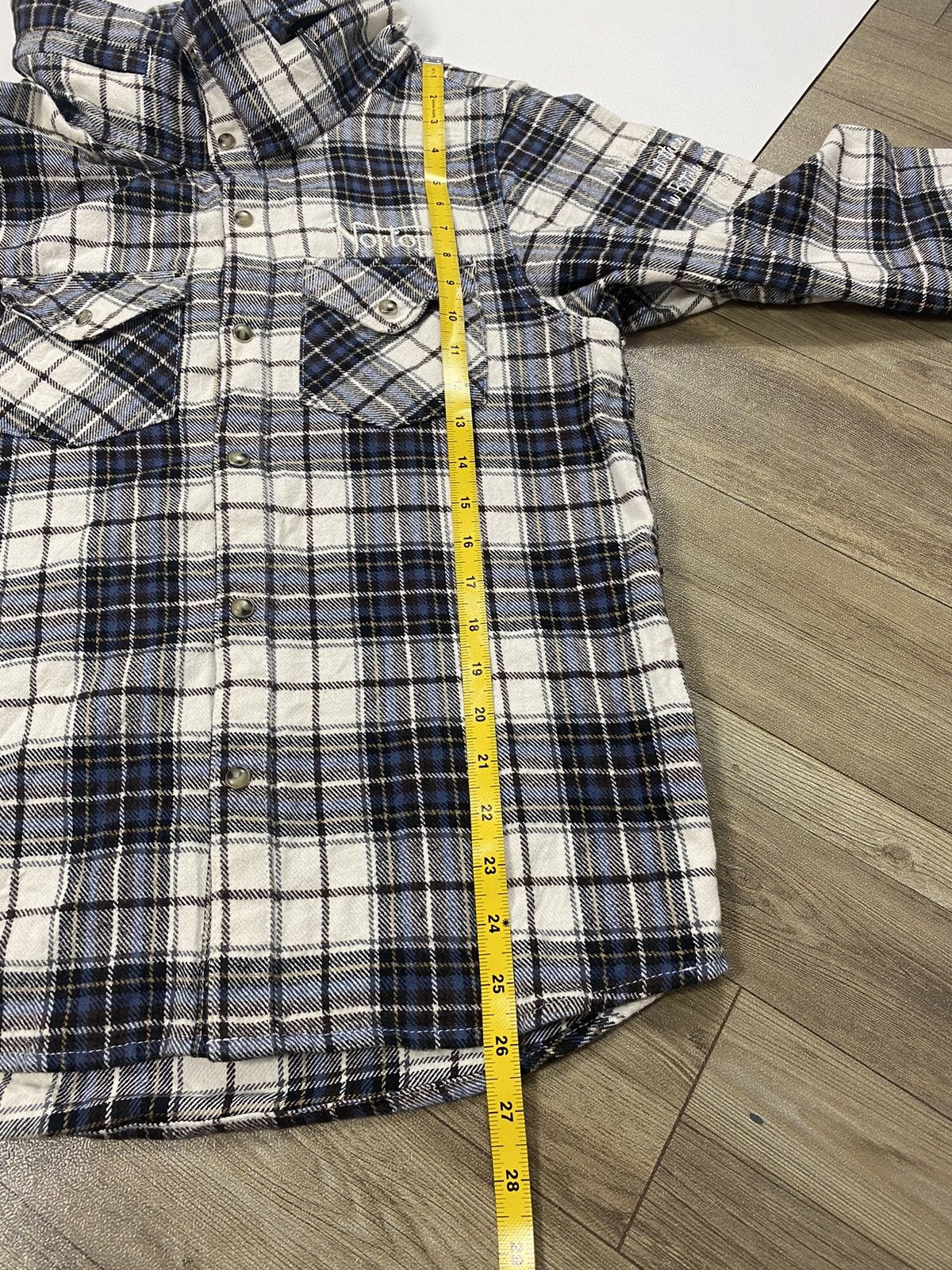 Norton Norton Flanel With Hooded Shirt Size US S / EU 44-46 / 1 - 12 Thumbnail