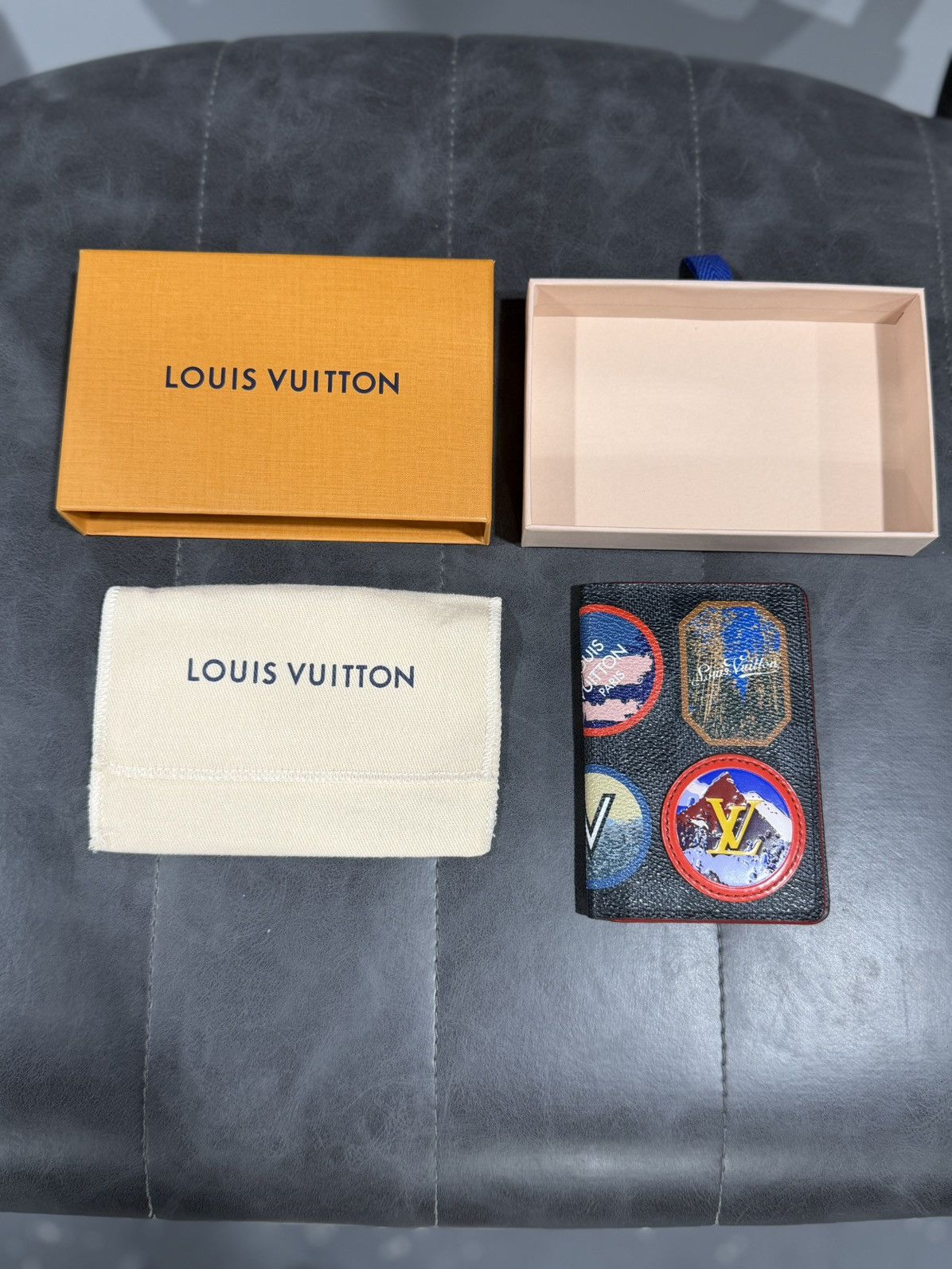 Louis Vuitton Louis Vuitton Damier Graphite APLS Pocket Organizer Size ONE SIZE - 10 Thumbnail