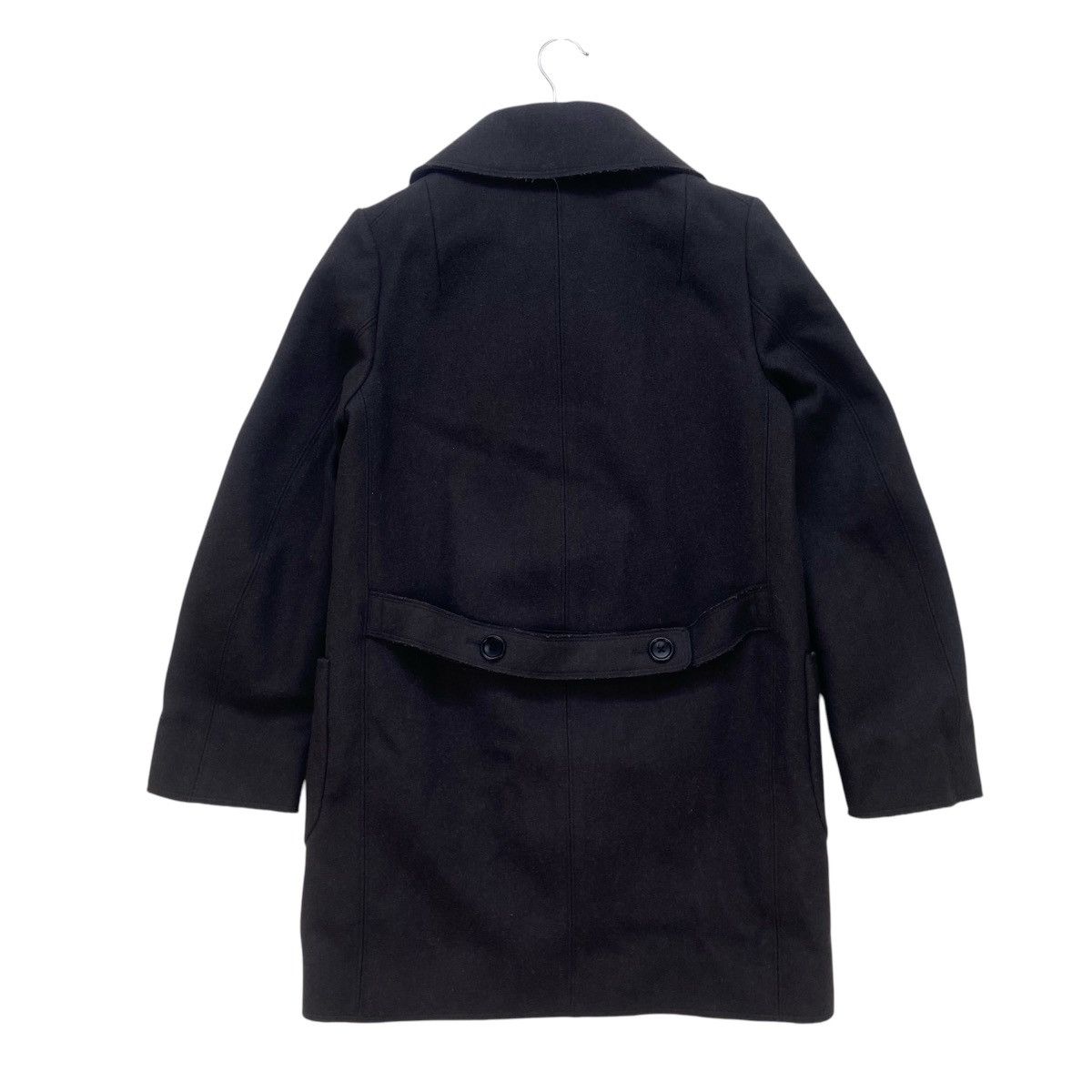 Designer × Jil Sander Jil Sander Uniqlo Distressed Wool Heavy Long Coat Size M / US 6-8 / IT 42-44 - 3 Thumbnail