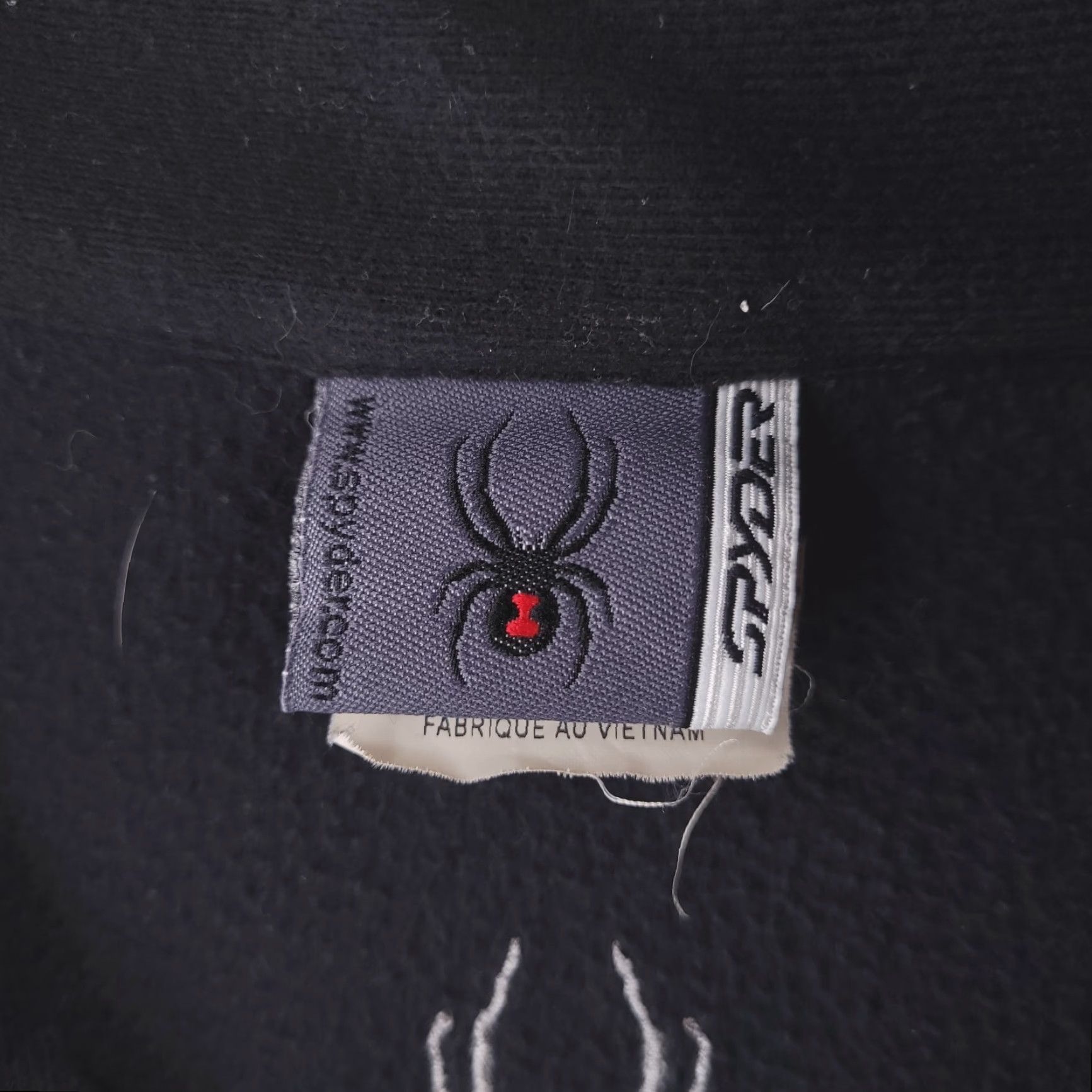 Spyder Spyder Sweater Mens L-XL Black Fleece Zip Relaxed Polyester Jacket Size US L / EU 52-54 / 3 - 4 Thumbnail