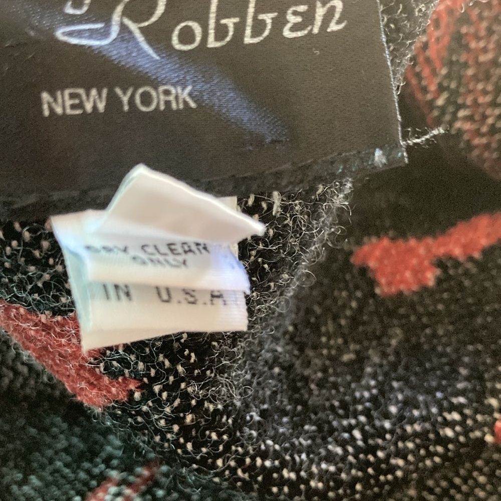 Vintage Beverly Robben Red Print Coat Size M Vintage 1990's Oversize Size M / US 6-8 / IT 42-44 - 8 Thumbnail