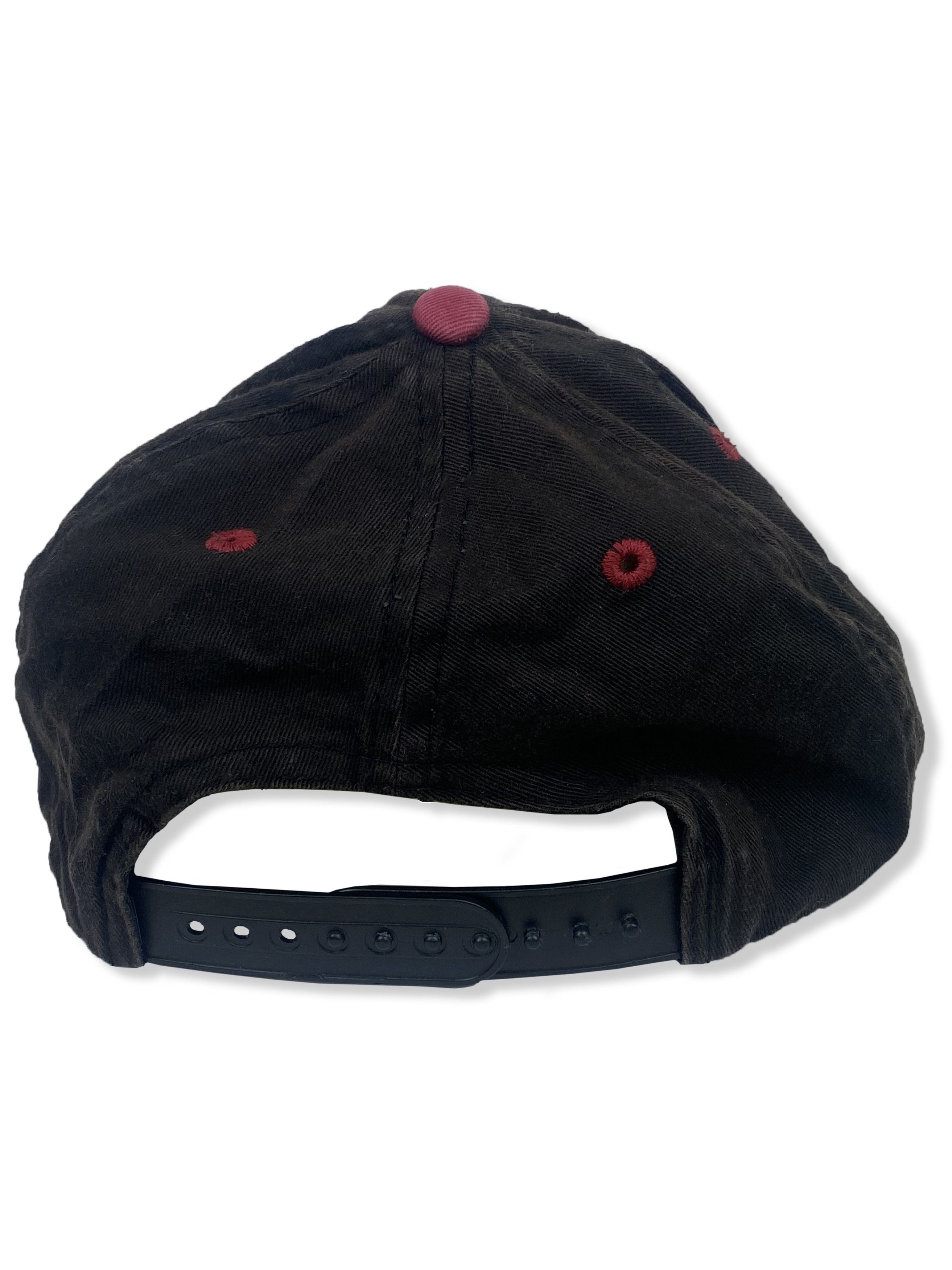 Adidas Vintage ADIDAS NBA Miami Heat Black Faded Distresed Cap M430 Size ONE SIZE - 5 Thumbnail