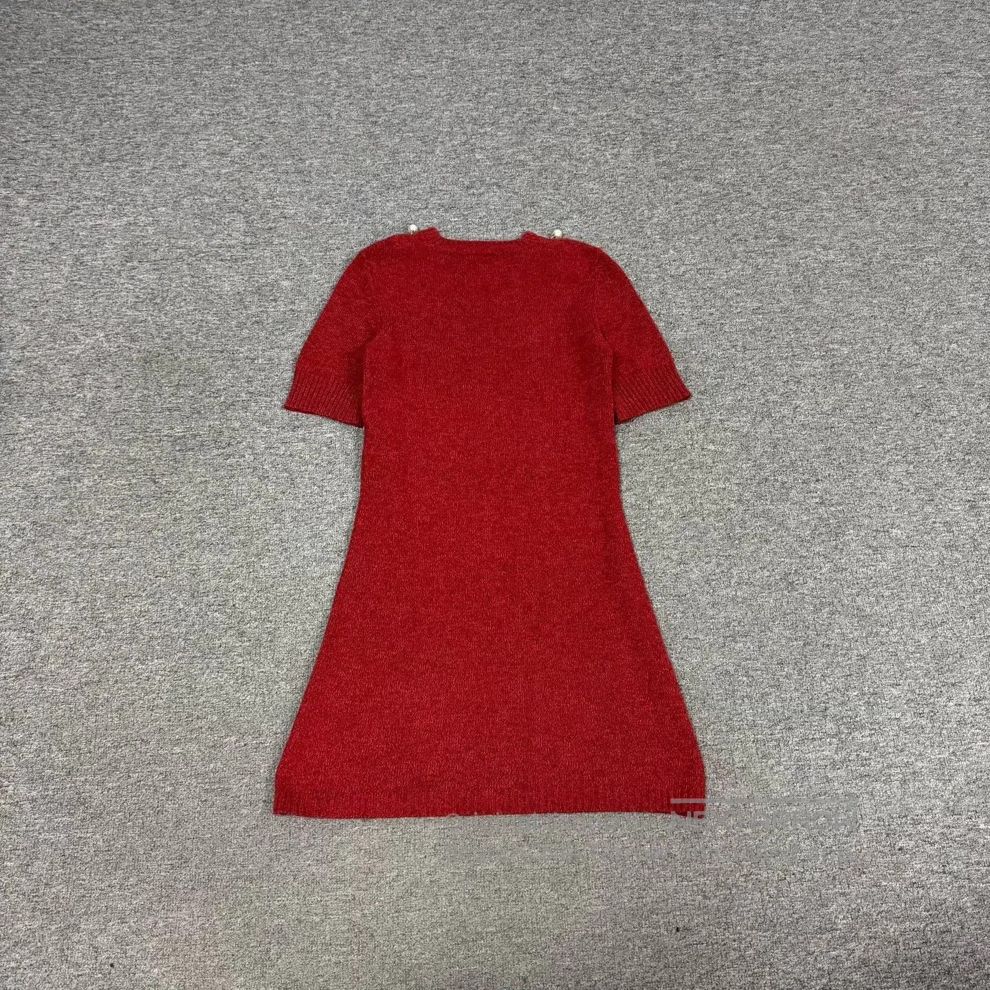 Chanel Chanel size 34 Red knitted dress| Size S / US 4 / IT 40 - 3 Thumbnail