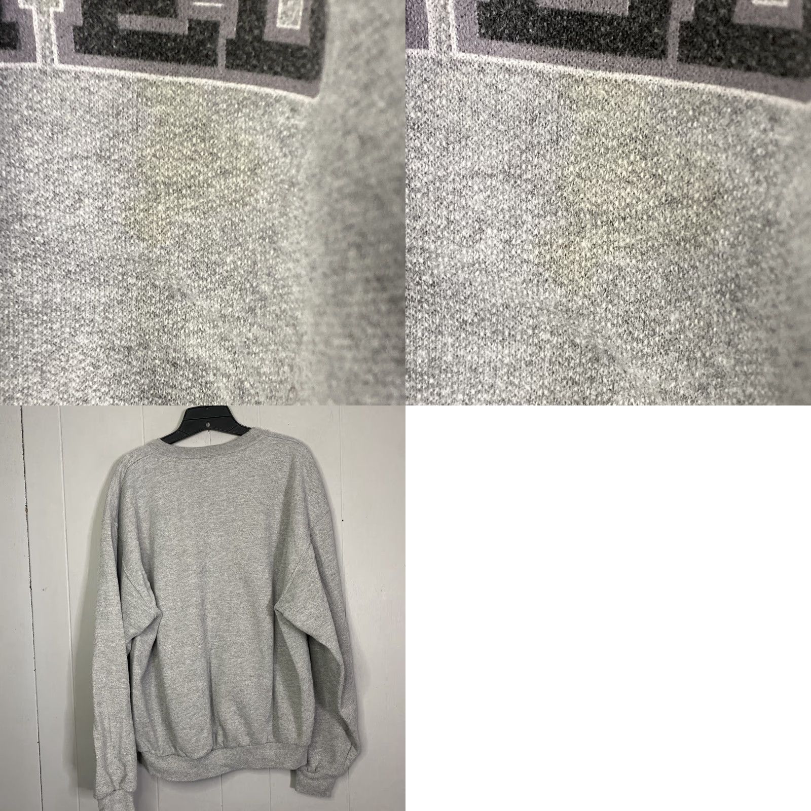 Jerzees VINTAGE Orange County Choppers Sweatshirt Crewneck Mens Large Gray Motorcycle Pullover Graphic Print Distressed 24x27 Jerzees Cotton Blend All Seasons Size US L / EU 52-54 / 3 - 8 Thumbnail