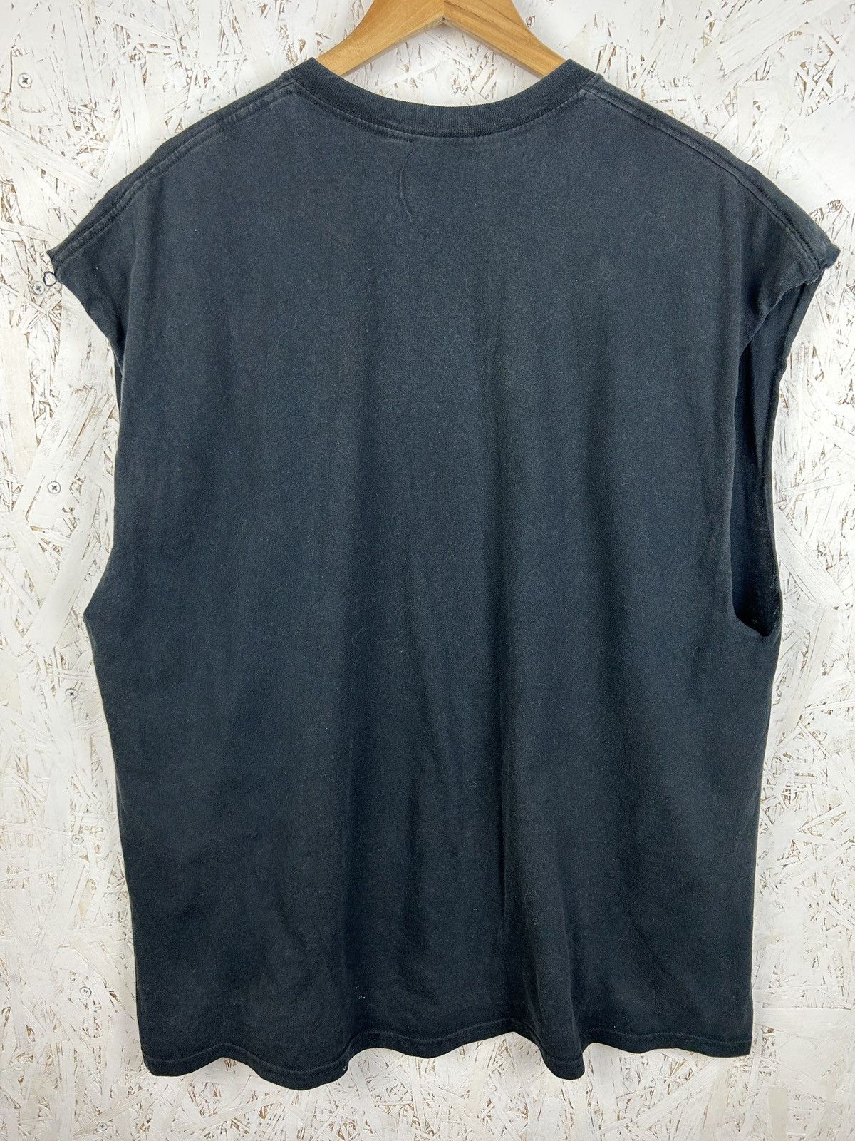 Band Tees Vintage Iron Maiden Benjamin Breeg Distressed Sleeveless Size US XXL / EU 58 / 5 - 7 Thumbnail