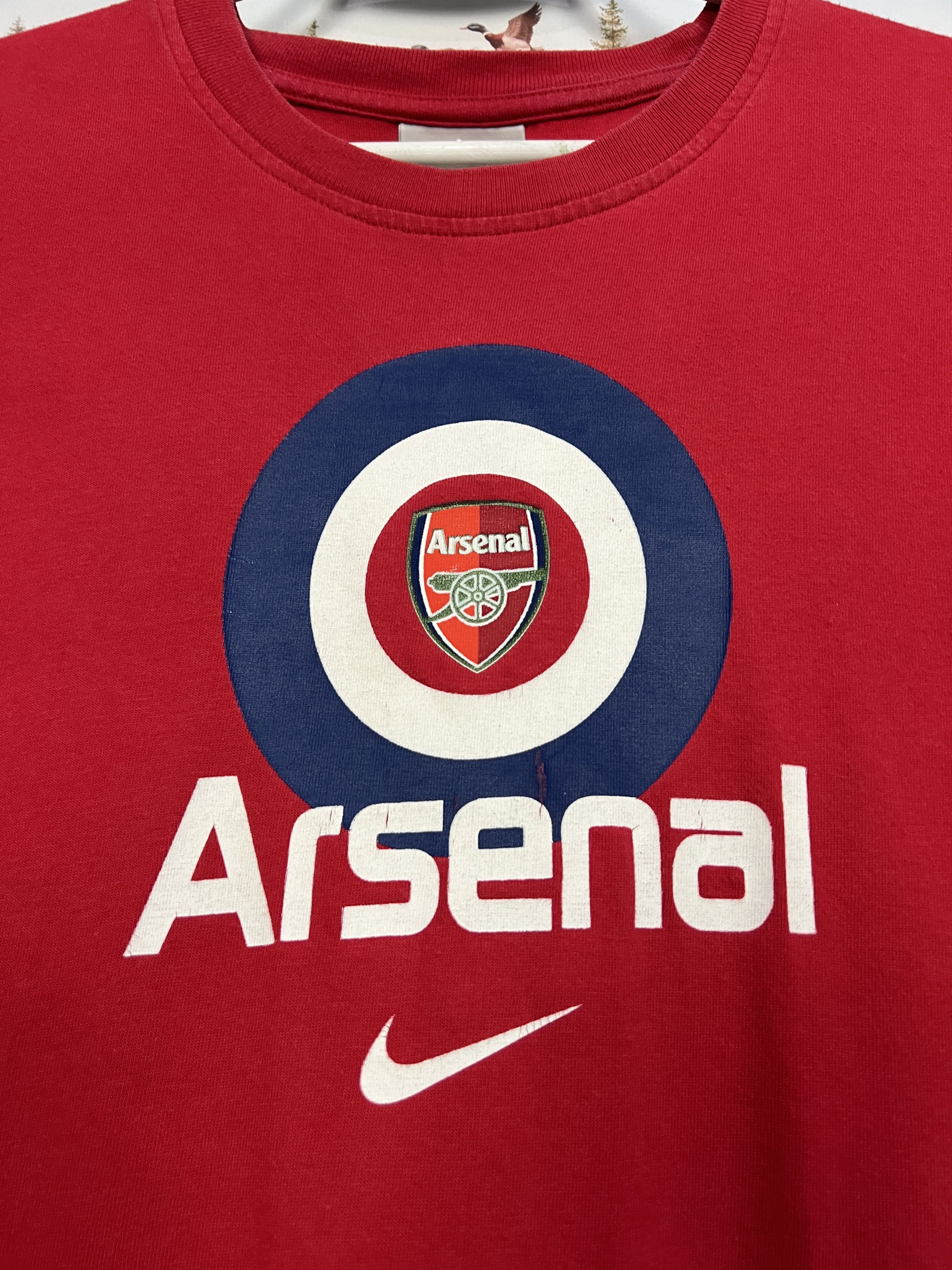 Nike Arsenal o2 Football Shirt Soccer Train Jersey Gunners Size US S / EU 44-46 / 1 - 3 Thumbnail