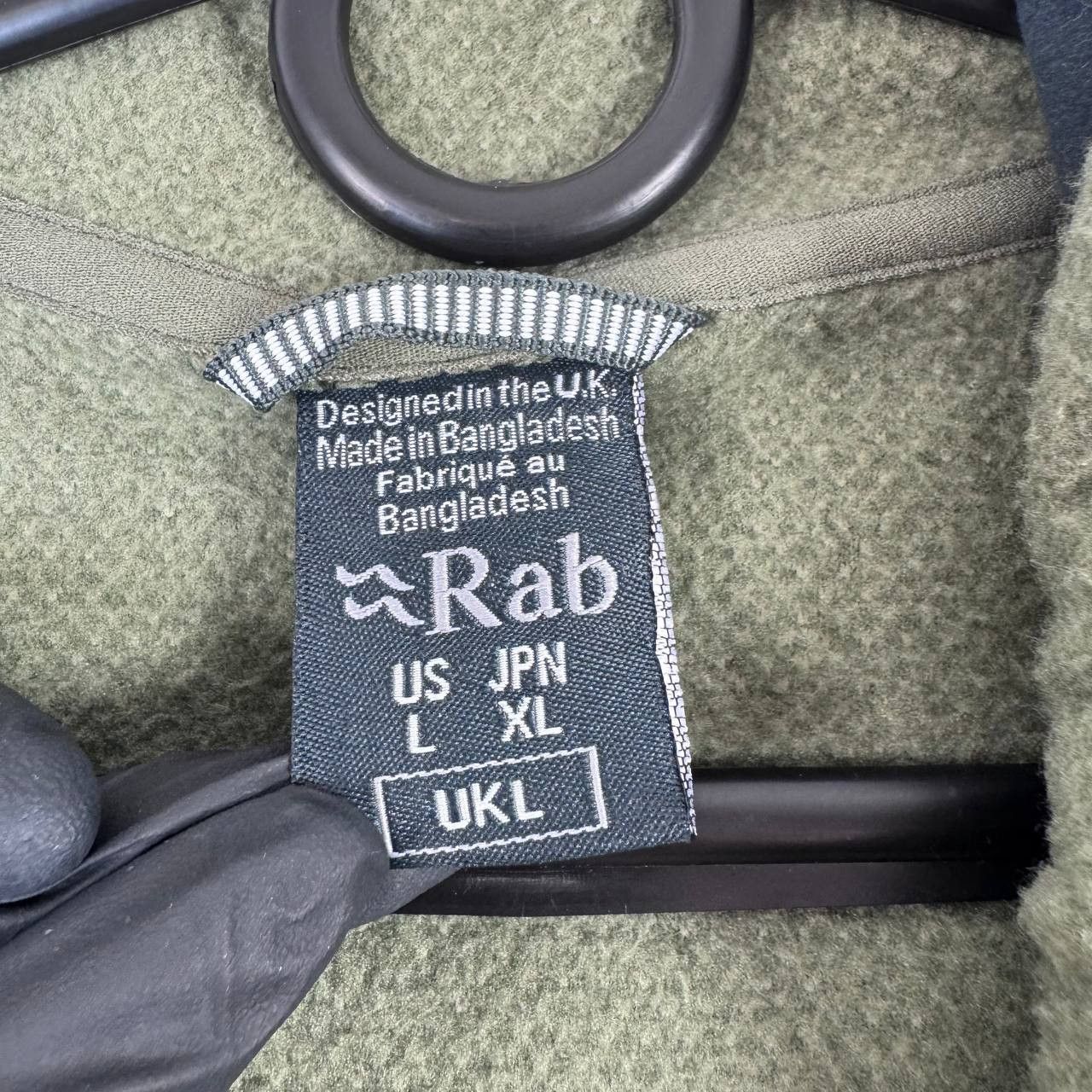 Rab Rab Full Zip Fleece Jacket Olive Green Outdoor Hiking Size L Size US L / EU 52-54 / 3 - 3 Thumbnail