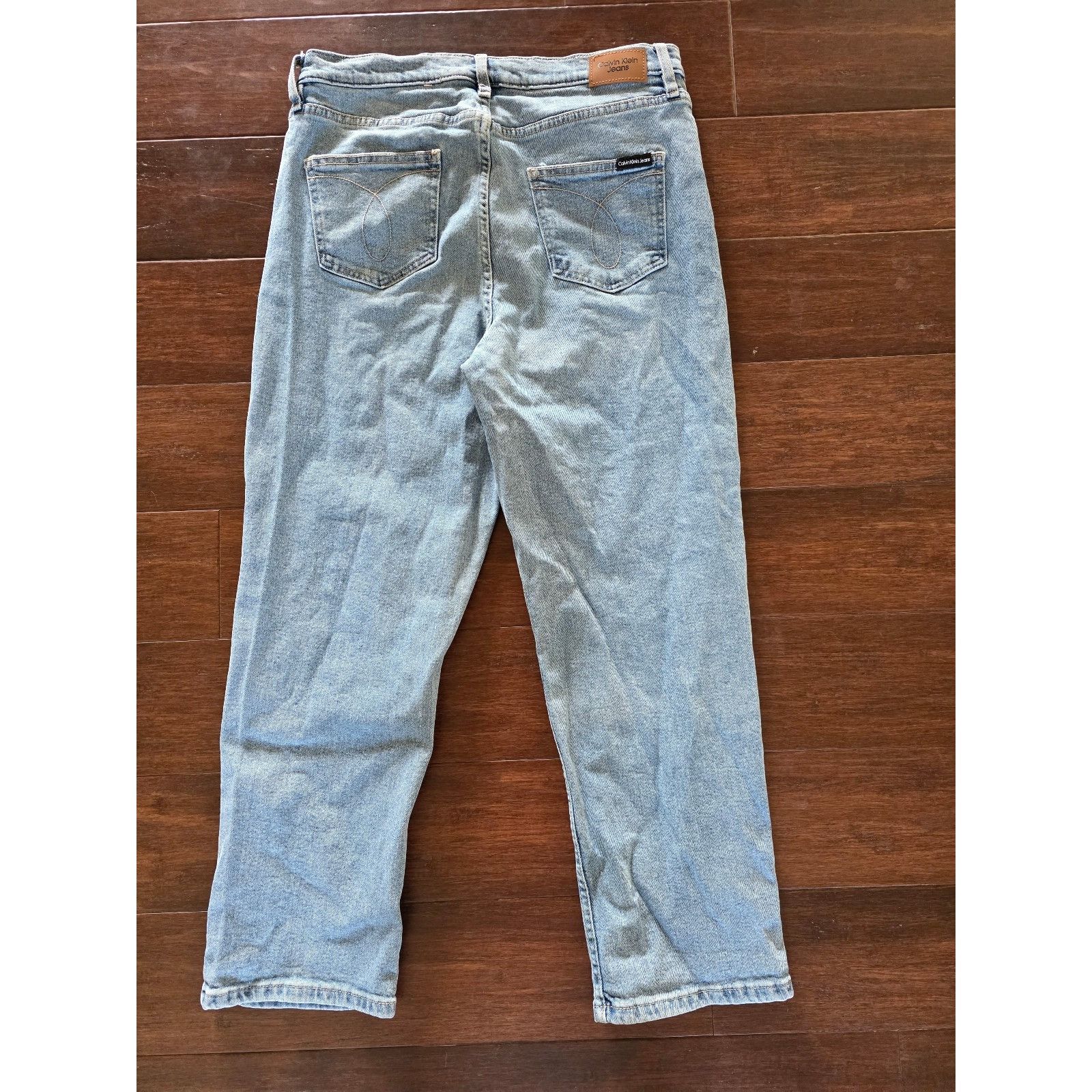Calvin Klein Calvin Klein Jeans Women's Jeans sz 10 Blue Light Wash Relax Size 32" / US 10 / IT 46 - 2 Thumbnail