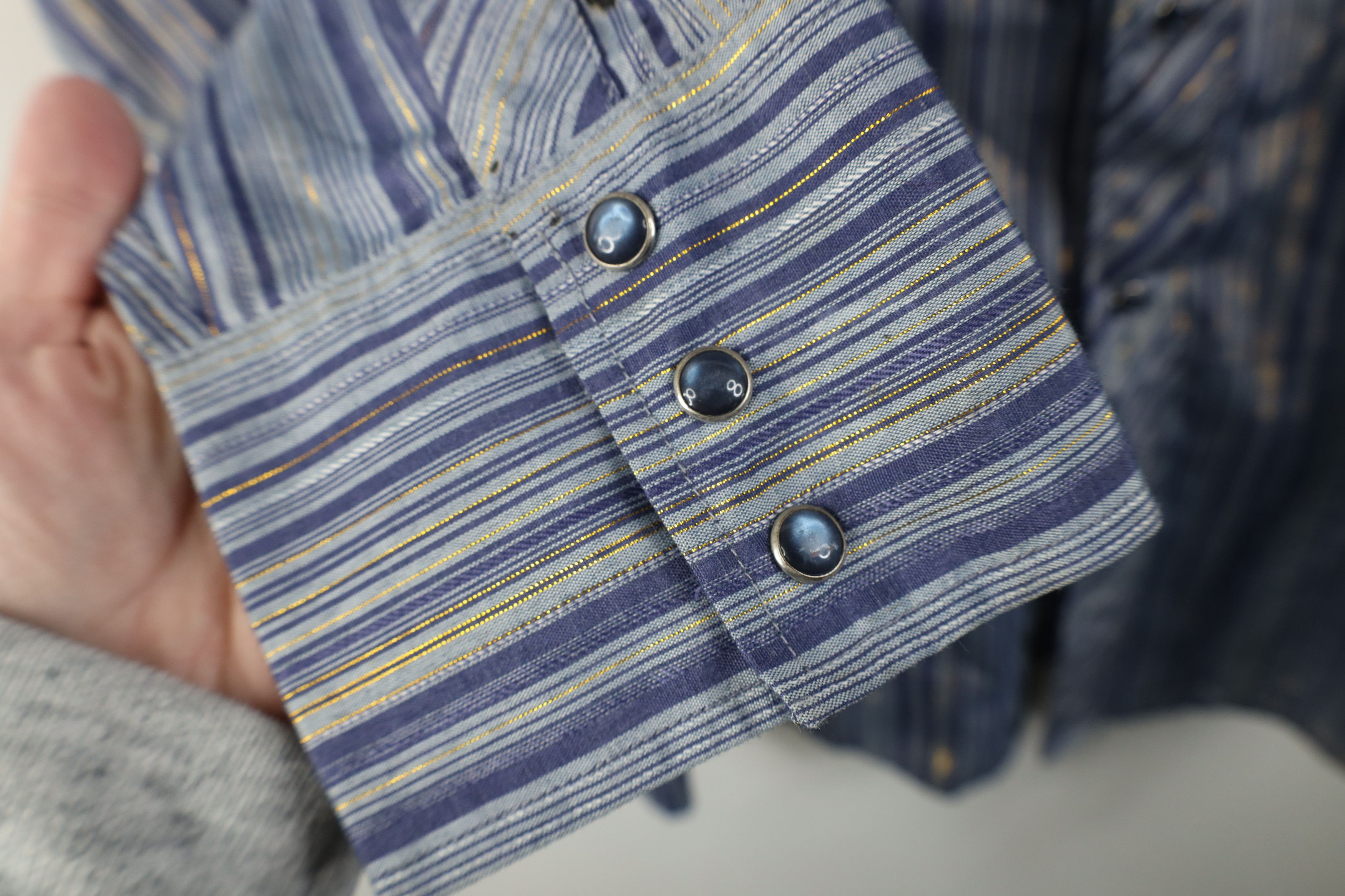 Vintage Vintage 90s Rockabilly Western Cowboy Snap Button Shirt Size US XL / EU 56 / 4 - 6 Thumbnail