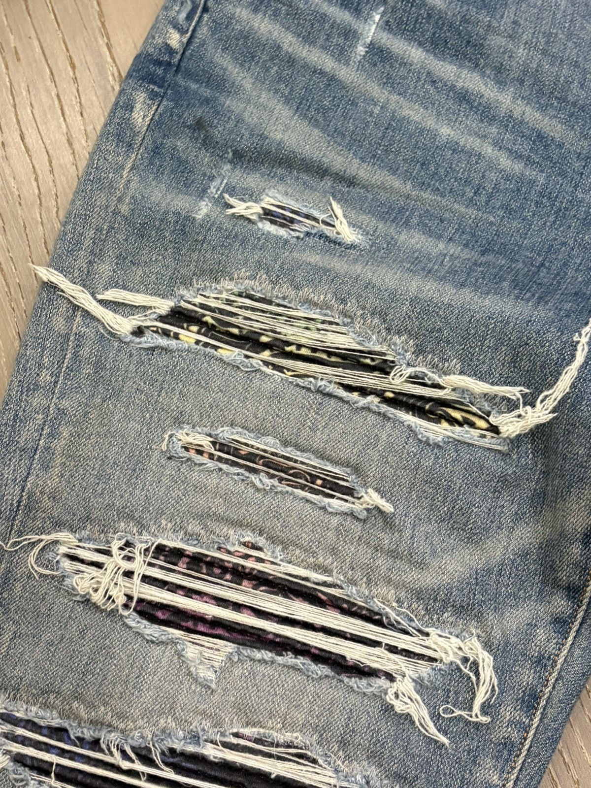 Amiri Amiri MX1 Distressed Jeans Size US 32 / EU 48 - 4 Thumbnail
