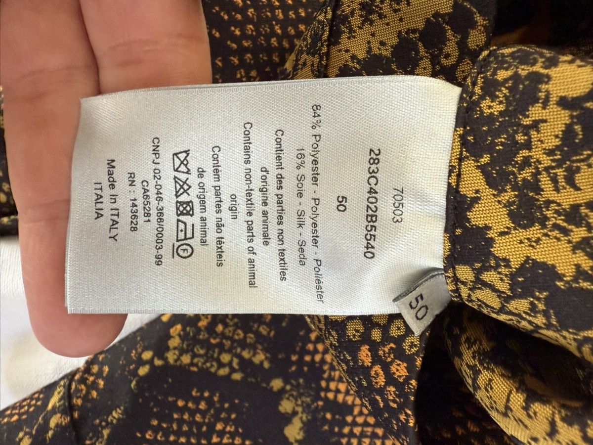 Dior × Travis Scott Dior x Cactus Jack Snakeskin Anorak Size US M / EU 48-50 / 2 - 9 Thumbnail