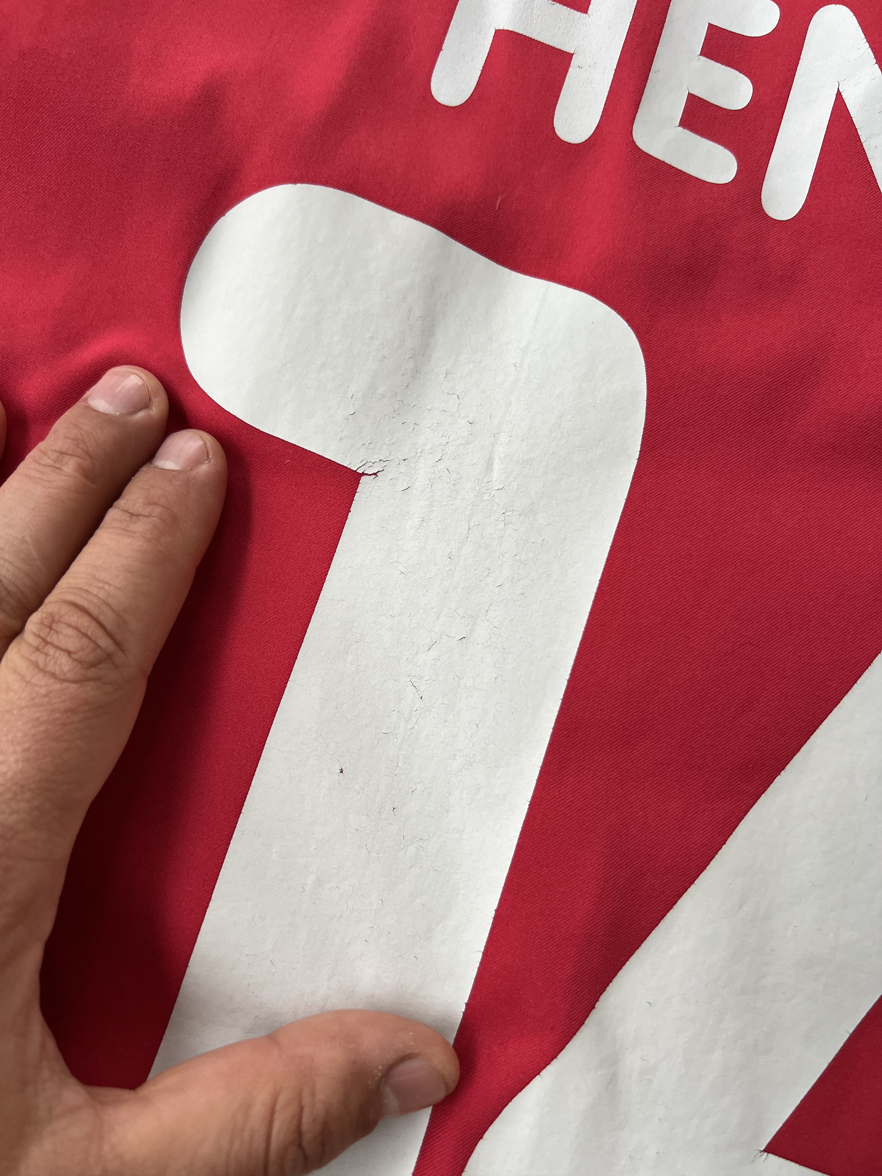 Nike × Vintage Nike Arsenal Henry 14 Vintage Jersey Size US XXL / EU 58 / 5 - 7 Thumbnail