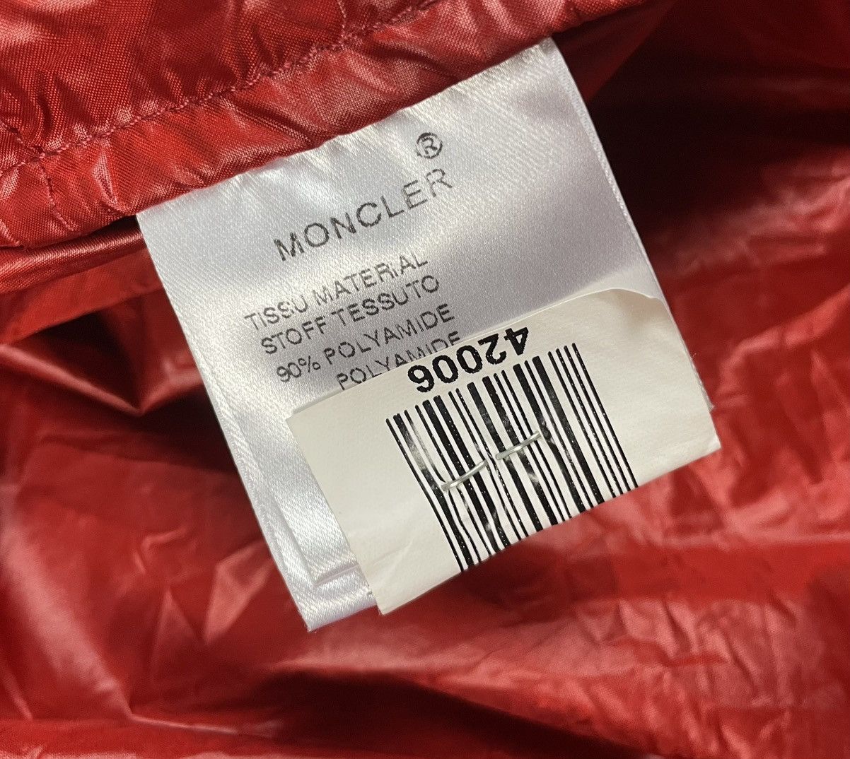 Moncler Moncler jacket Gauguin size 3 red Size US M / EU 48-50 / 2 - 8 Thumbnail