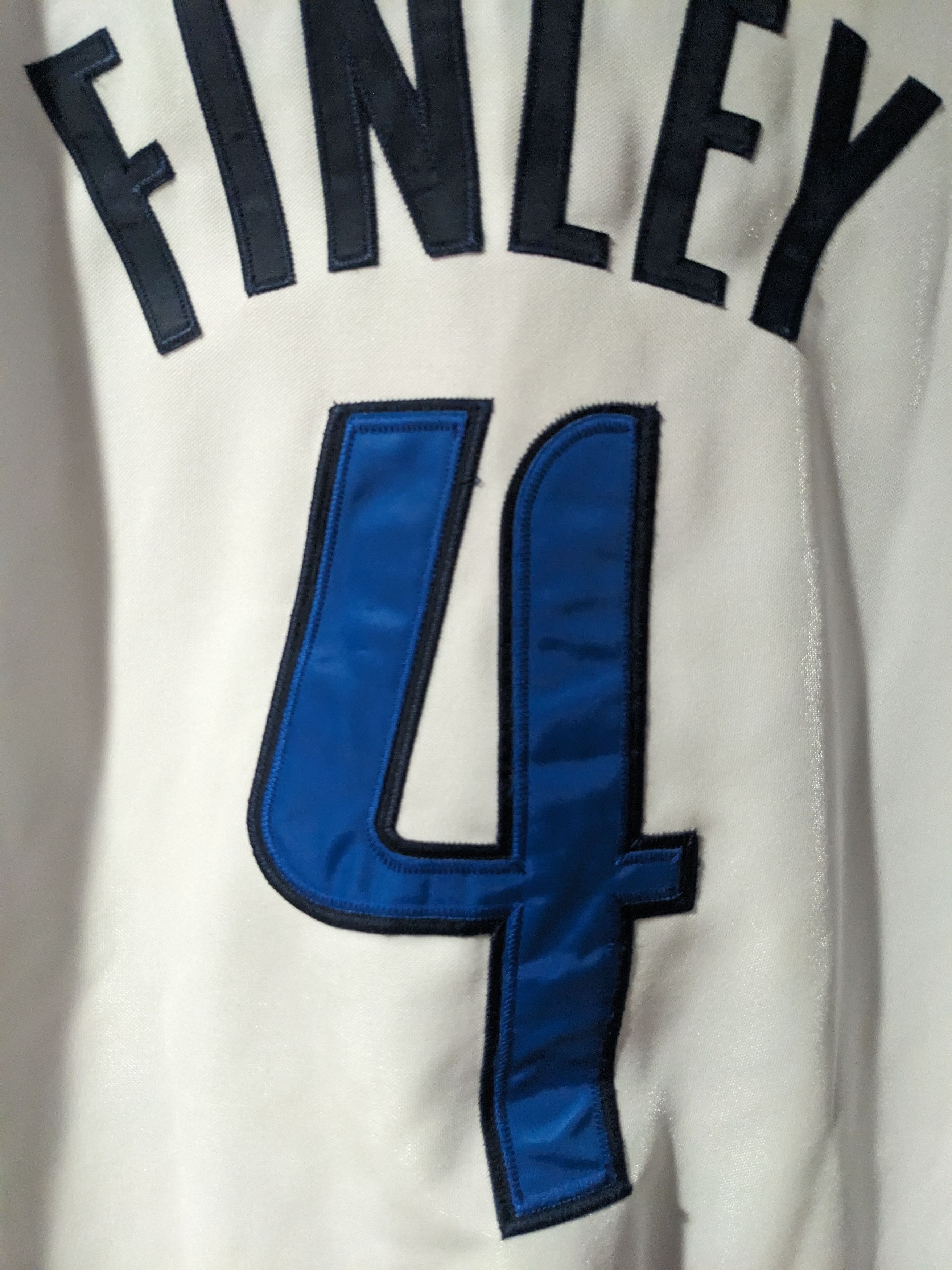 NBA × Vintage Vintage Dallas Mavericks Michael Finley Hardwood Jersey Size US XXL / EU 58 / 5 - 2 Thumbnail