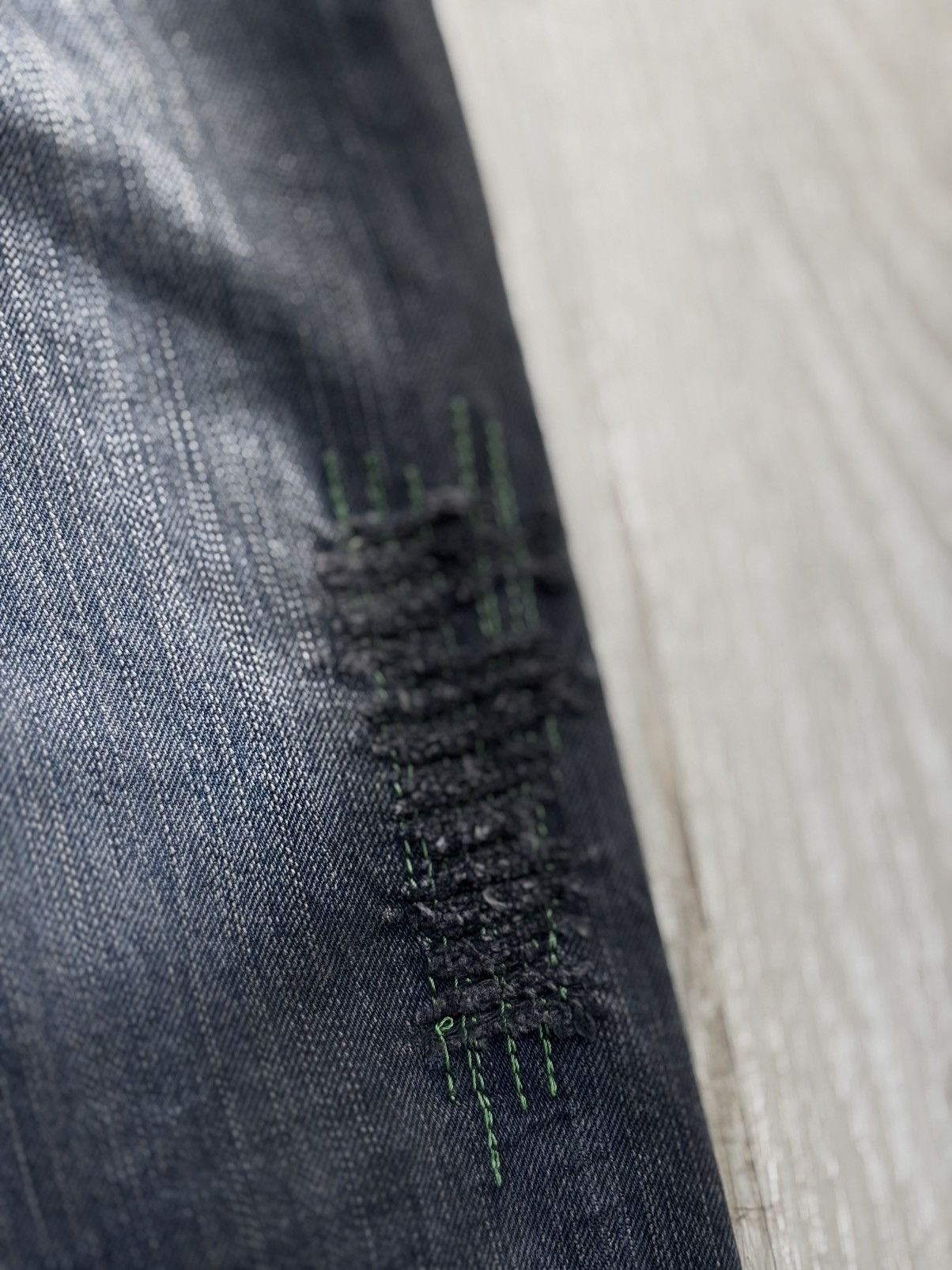 Japanese Brand C17 laceup flare jeans Size US 28 / EU 44 - 9 Thumbnail