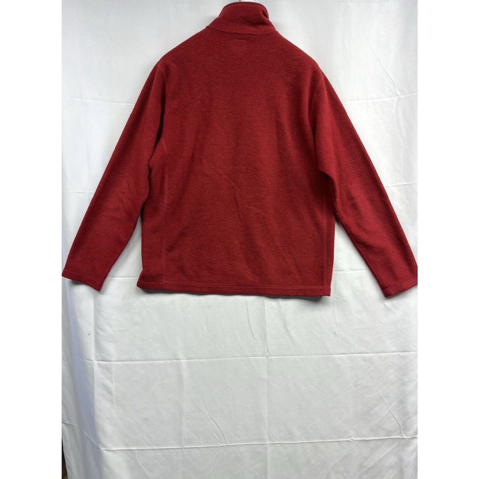 Roots ROOTS Red Sweatshirt Fleece Crewneck 1/4 Zip Men's Size L Made In Canada Size US L / EU 52-54 / 3 - 2 Thumbnail