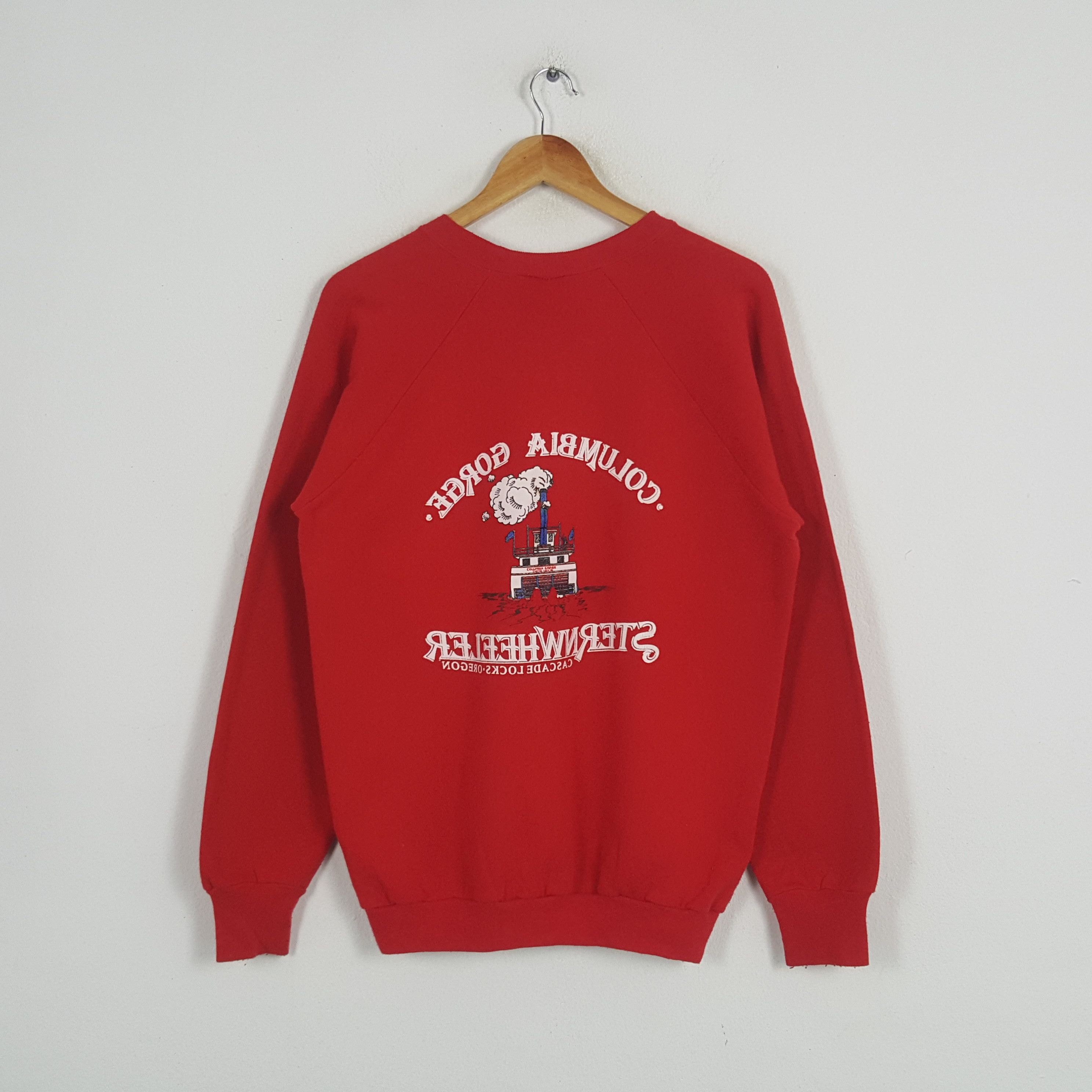 Vintage Vintage Columbia Gorge Strenwheleer Retro Style Sweatshirt Size US M / EU 48-50 / 2 - 3 Thumbnail