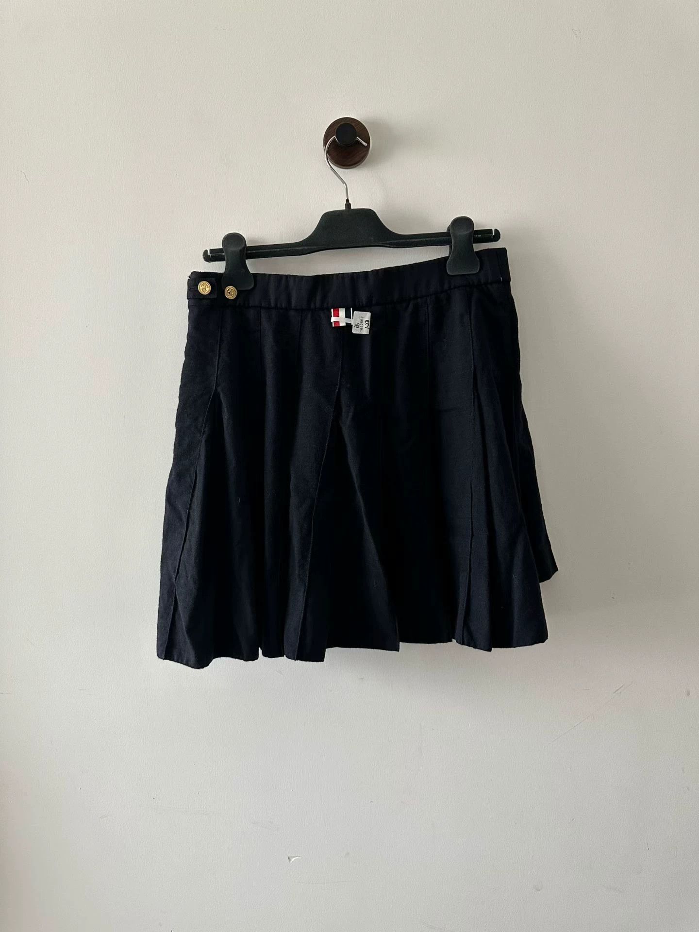Thom Browne Thom Browne Blue Pleated Skirt Size 44 Size M / US 6-8 / IT 42-44 - 2 Thumbnail