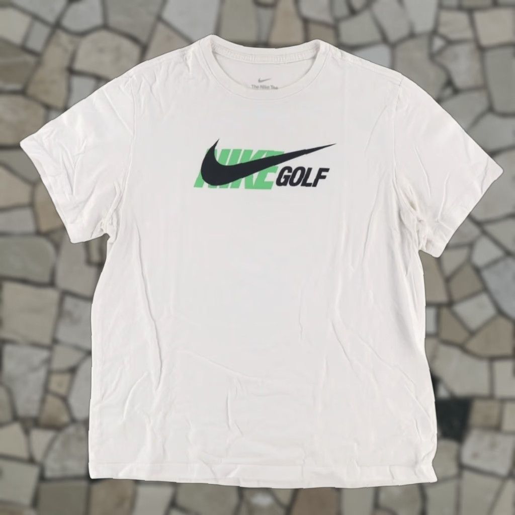 Nike Nike Golf Swoosh Solid T-Shirt White Men's XL Shirt Mens XL White Nike Golf Swoosh Solid T-Shirt Size US XL / EU 56 / 4 - 1 Thumbnail