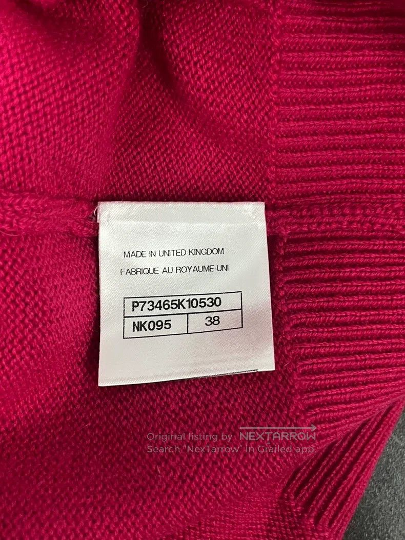 Chanel Chanel Red cashmere strap top Size XS / US 0-2 / IT 36-38 - 5 Thumbnail