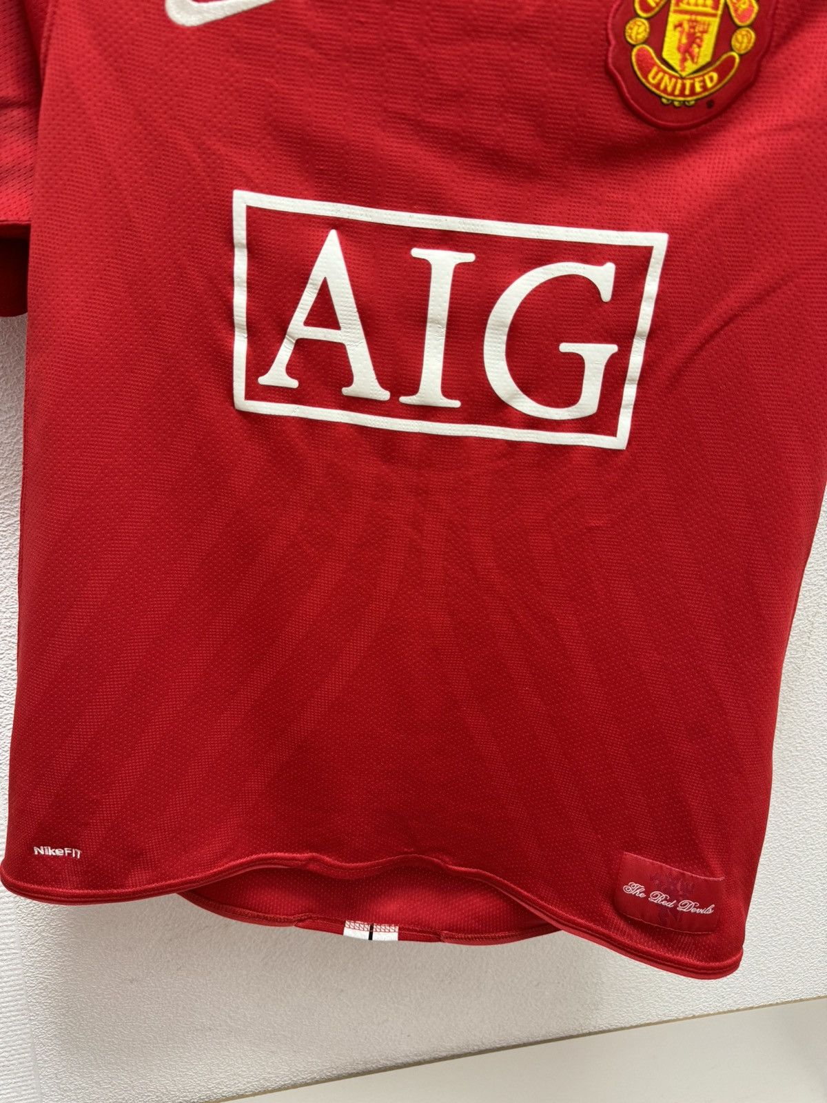 Nike Manchester United Aig Rooney 10 vintage soccer jersey M Size US M / EU 48-50 / 2 - 6 Thumbnail