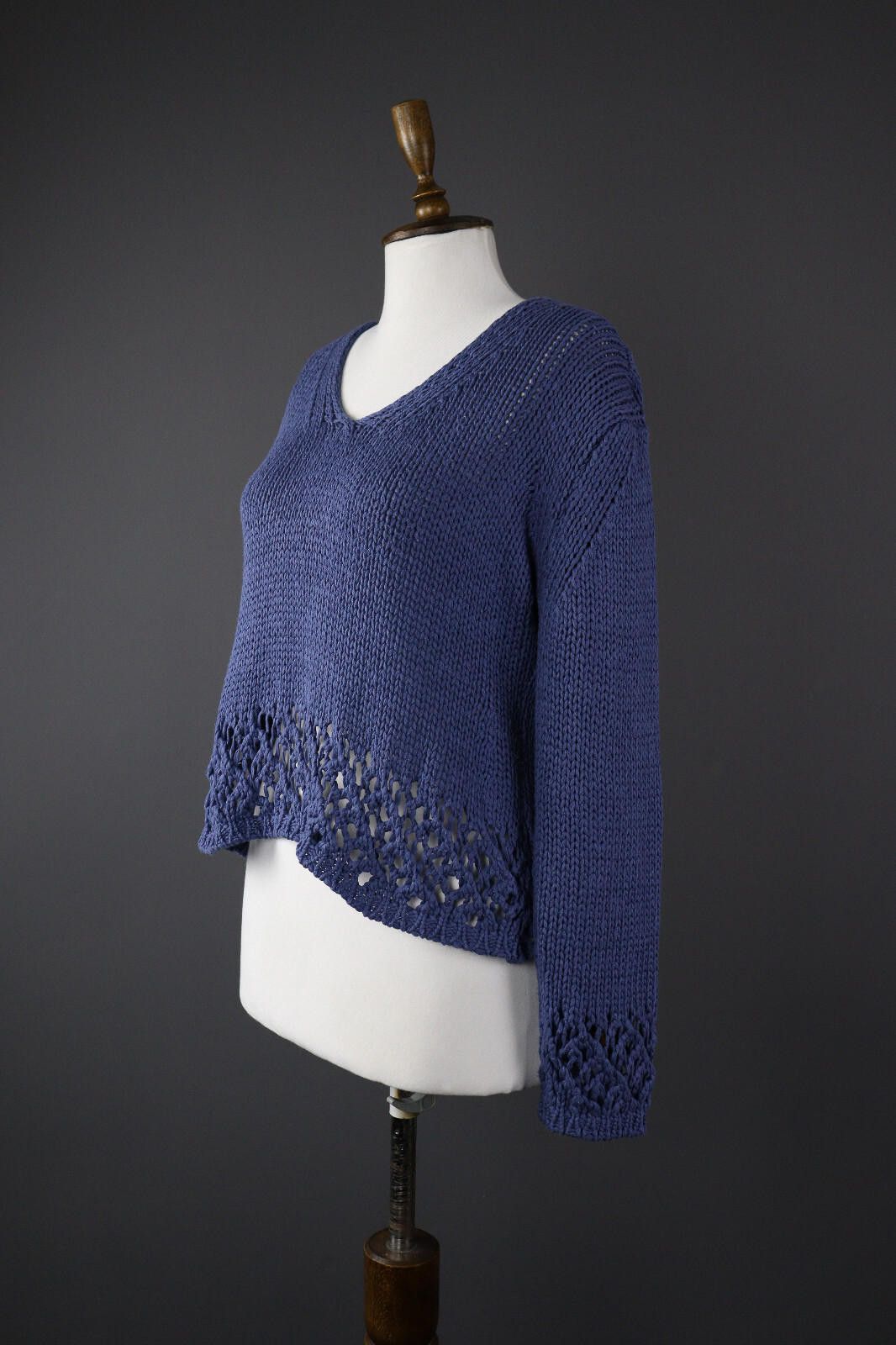 Designer Elisa Cavaletti Slouchy Soft Knit Loose Sweater Size XXL / 5 Size XXL / US 16-18 / IT 52-54 - 4 Thumbnail