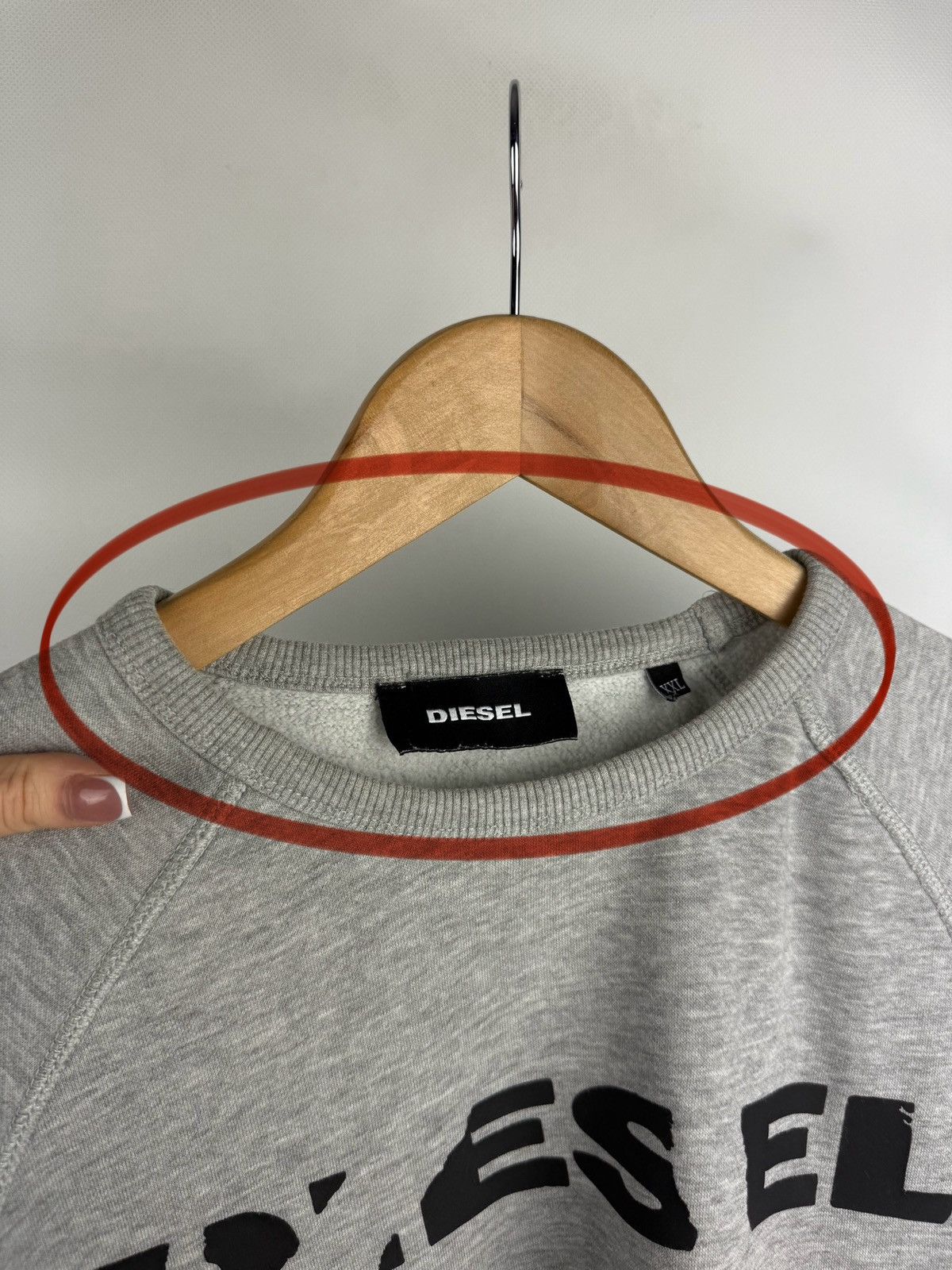 Other Diesel Men’s Big Logo Crewneck Sweatshirt Pullover Size 2XL Size US XXL / EU 58 / 5 - 13 Thumbnail