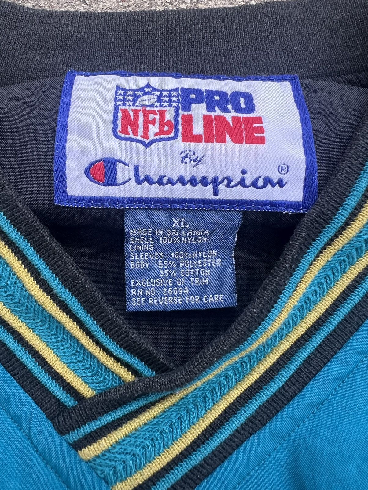 Champion NFL baseball Windbreaker (Jaguars) Size US XL / EU 56 / 4 - 3 Thumbnail