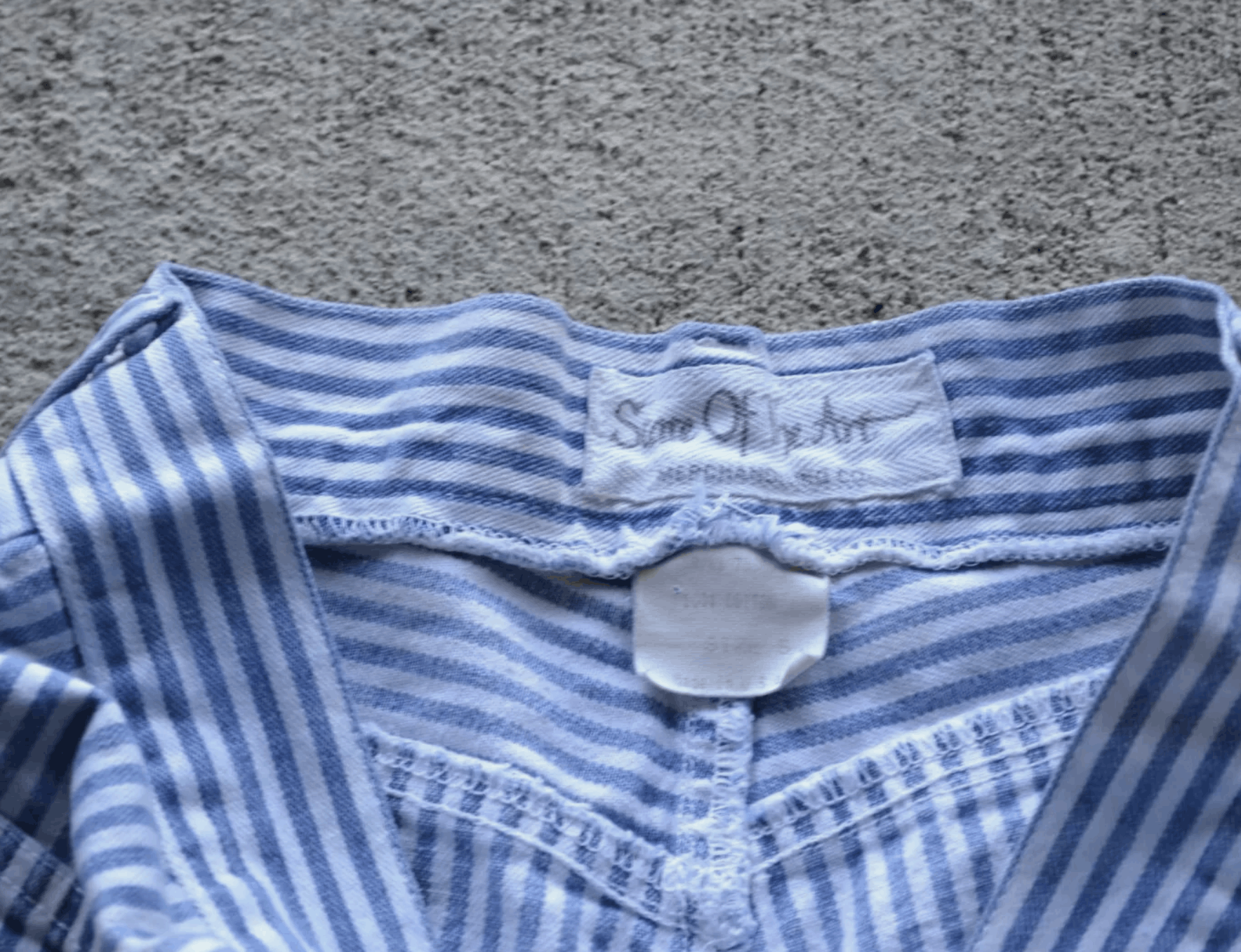 Vintage state of the art shorts striped womens size 5 Size 28" / US 6 / IT 42 - 3 Thumbnail