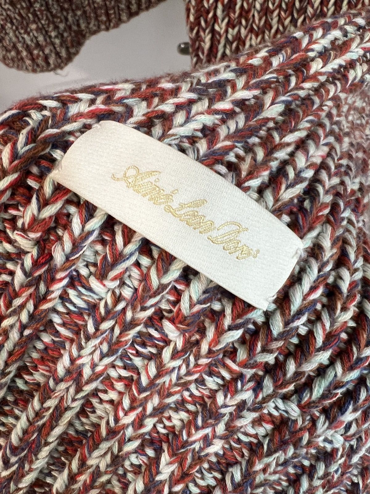 Aime Leon Dore ALD Marled Raglan (Multicolor) Knitted Sweater Size US L / EU 52-54 / 3 - 3 Thumbnail