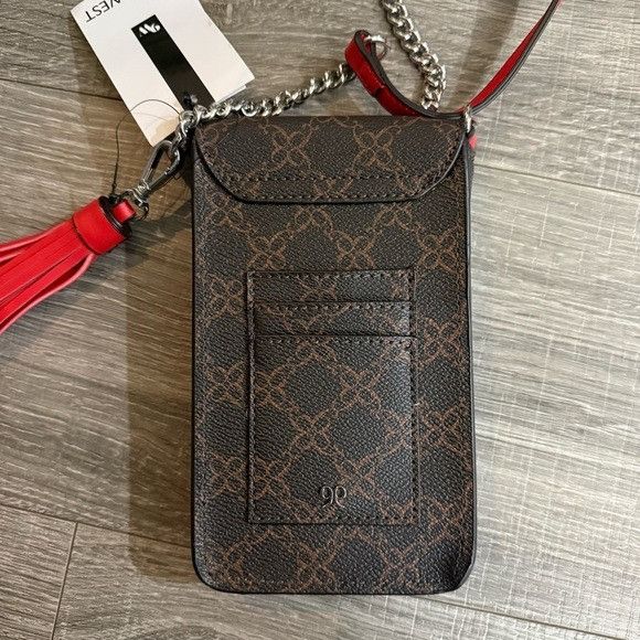 Nine West NWT Nine West Springy Mini Brown Cyber Red Crossbody Bag Pur Size ONE SIZE - 3 Thumbnail