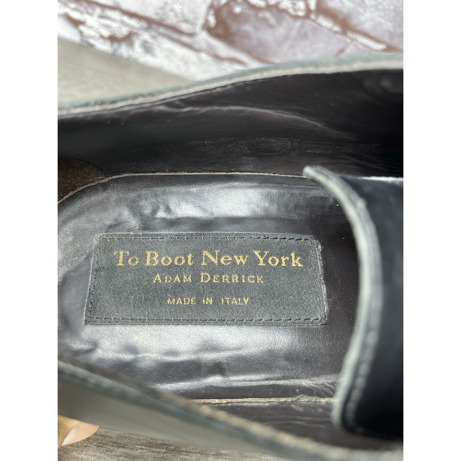 To Boot New York To Boot New York Adam Derrick Black Leather Derby Dress Shoe Size US 10.5 / EU 43-44 - 10 Thumbnail