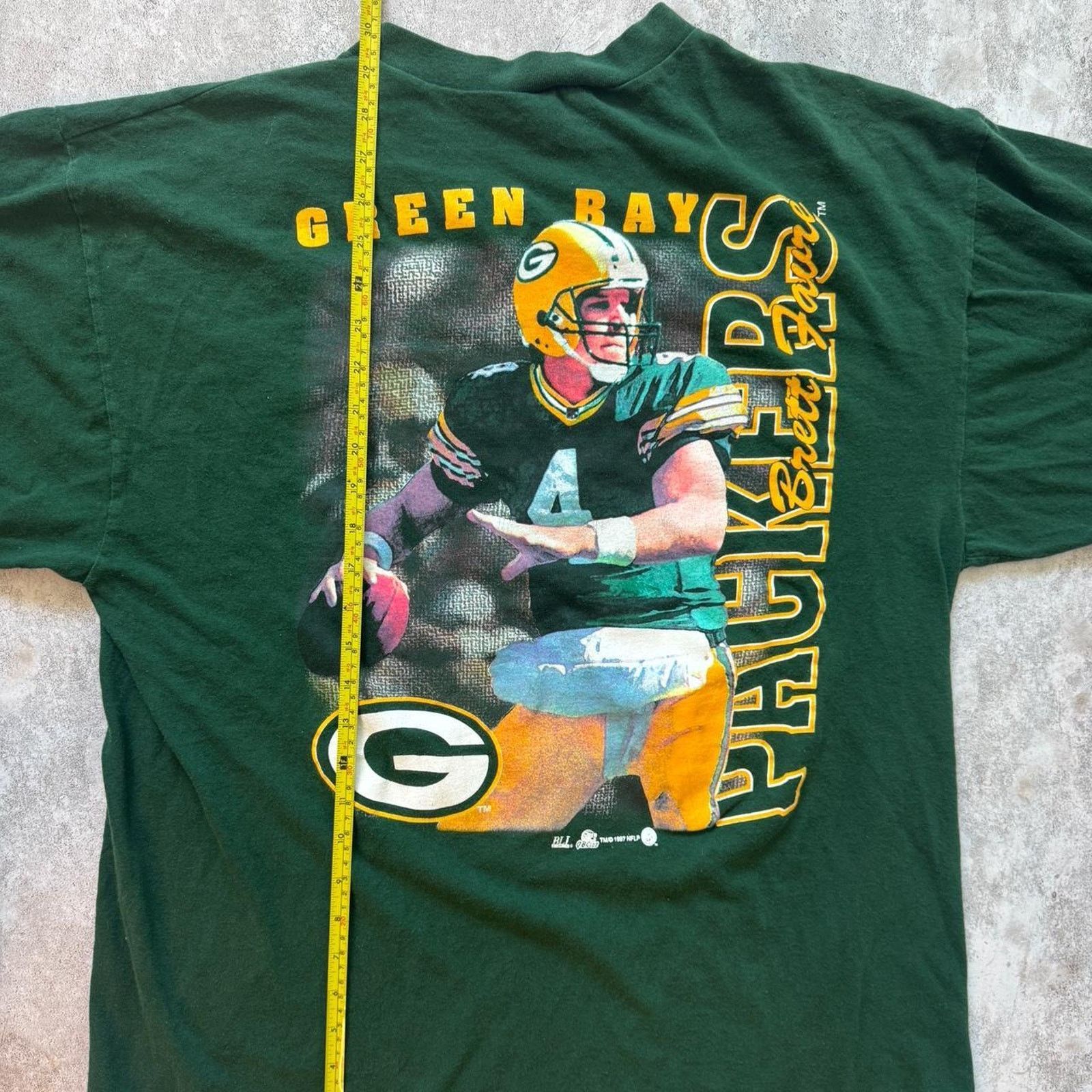 Other Vintage 1997 Green Bay Packers Brett Favre T-Shirt –Size XL Size US XL / EU 56 / 4 - 7 Thumbnail