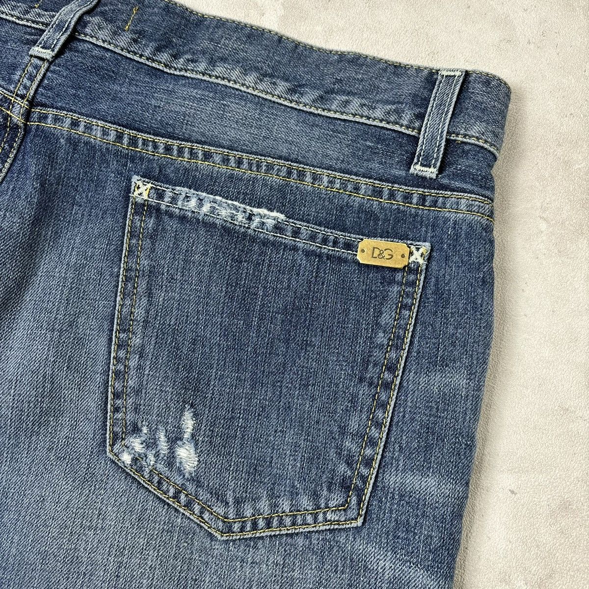 Dolce & Gabbana × If Six Was Nine Dolce & Gabbana ripped skinny jeans Size US 32 / EU 48 - 11 Thumbnail