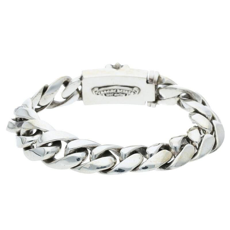 Chrome Hearts Chrome Hearts Keeper ID Cuban Link Bracelet Size ONE SIZE - 5 Thumbnail