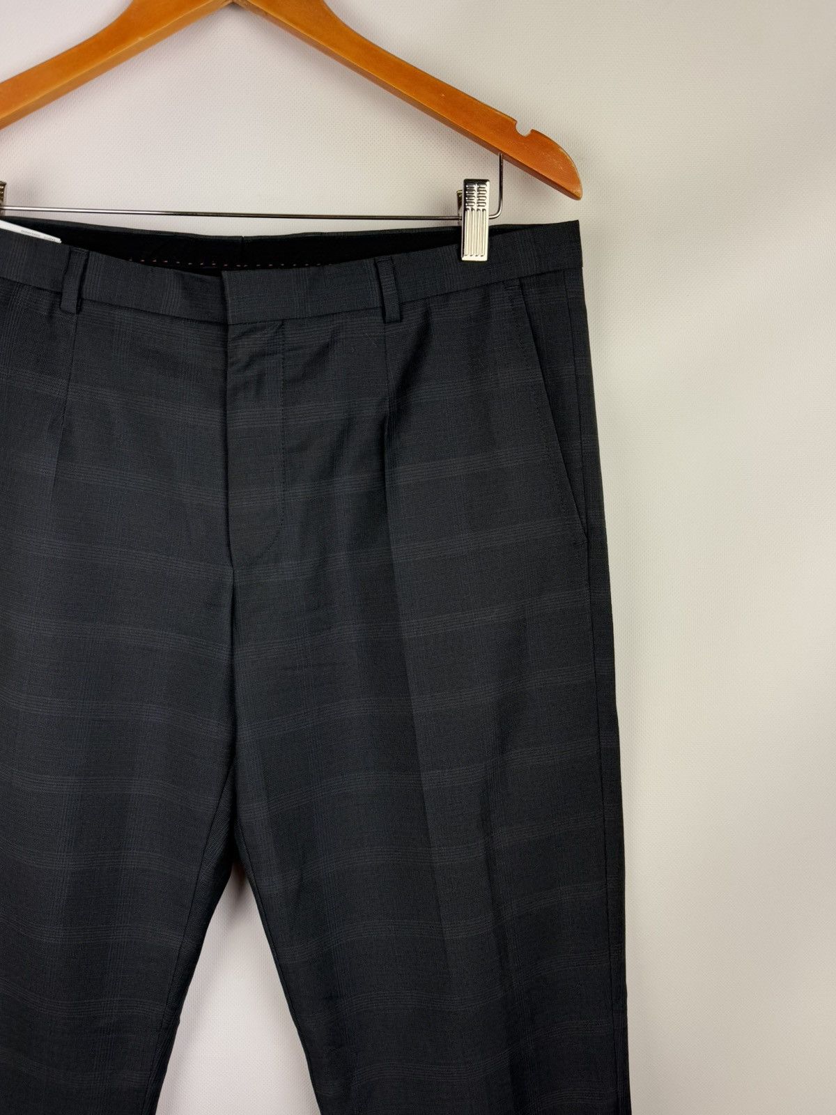 Hugo Boss Hugo Boss Aiko1/Heise Wool Plaid 2 Piece Suit Blazer Pants Size 40L - 18 Thumbnail