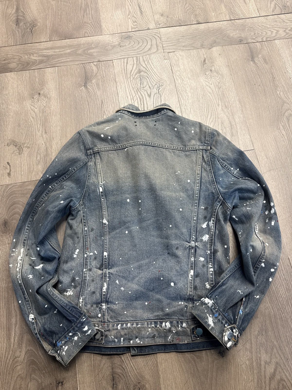 Amiri Amiri denim jacket paint splatter Size US S / EU 44-46 / 1 - 2 Thumbnail