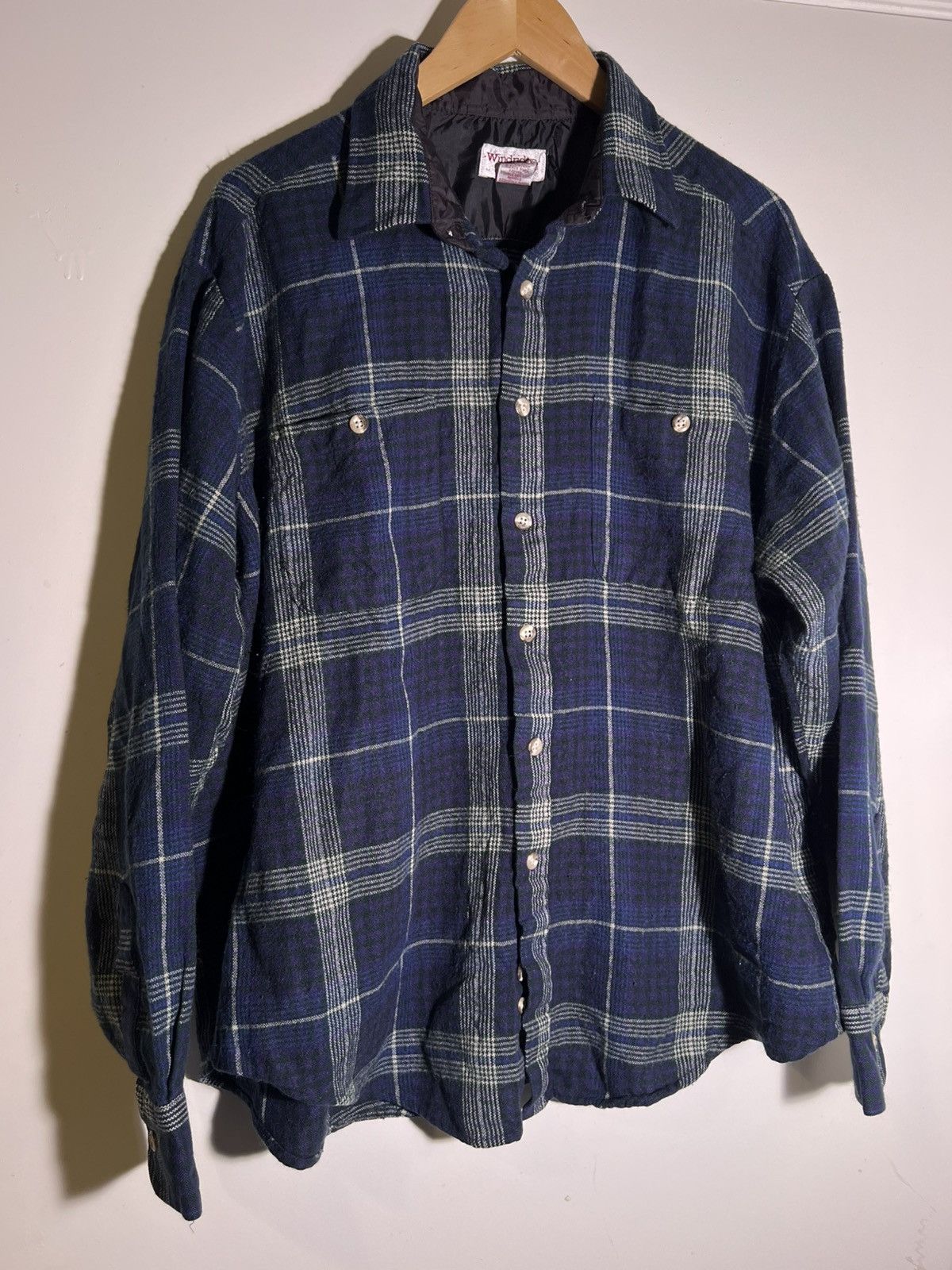 Vintage 90’s 2000’s Y2K VTG Vintage Windridge Retro Flannel Shirt Size US XL / EU 56 / 4 - 1 Thumbnail
