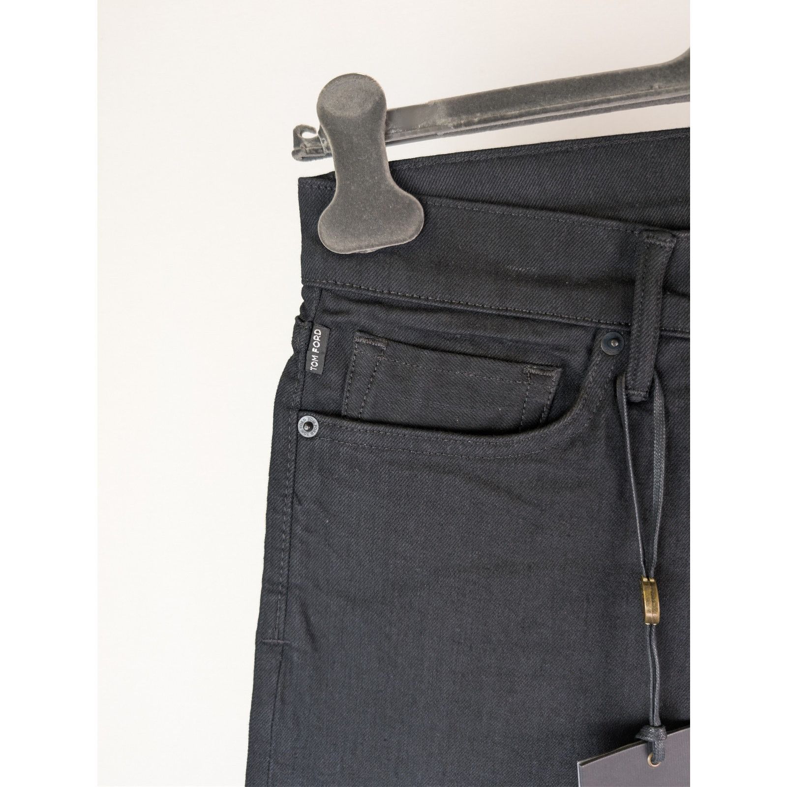 Tom Ford o1rshd1 Denim Jeans Pants in Black Size US 31 - 6 Thumbnail
