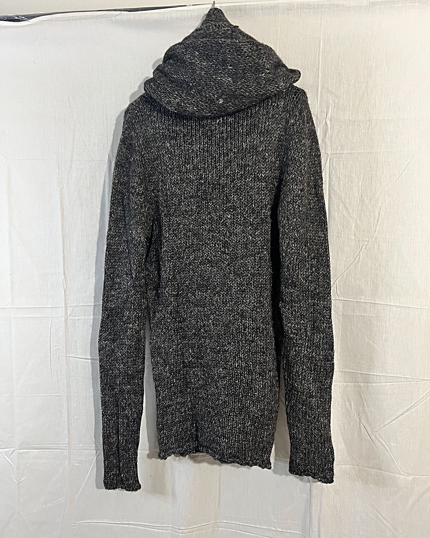 Isabel Benenato Alpaca Sweater + Collar Scarf Size US L / EU 52-54 / 3 - 5 Thumbnail