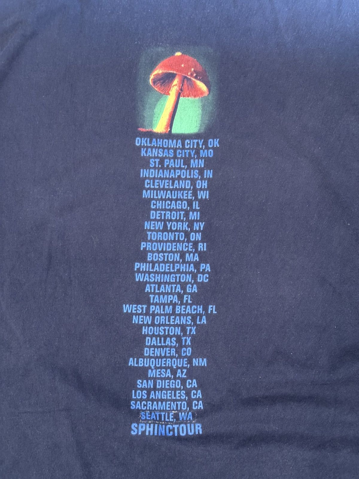 Band Tees Vintage 1996 Ministry Sphinctour Shirt Brockum Tag Large Size US L / EU 52-54 / 3 - 6 Thumbnail