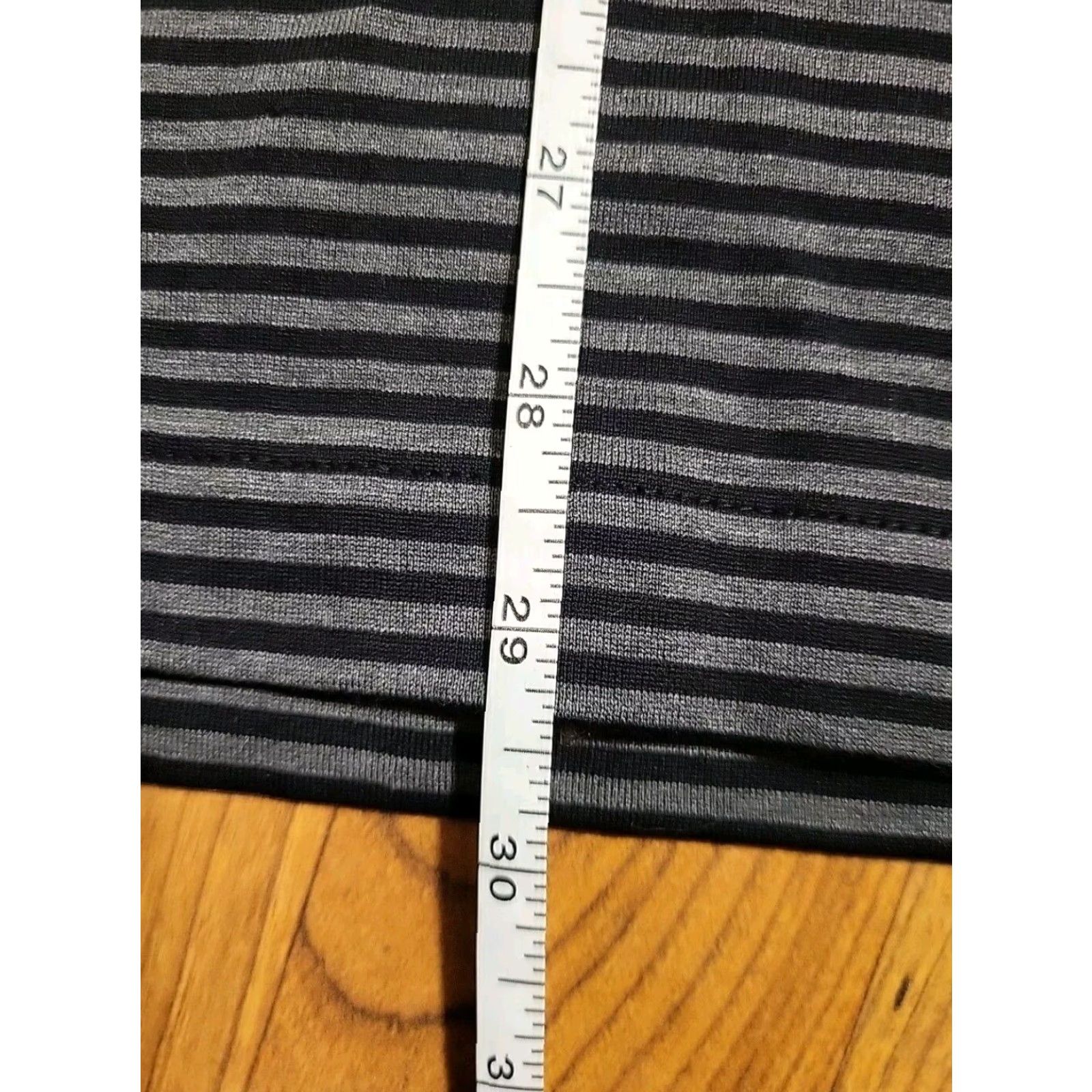 Vintage Heritage Cross Polo Shirt Striped Short Sleeve Cotton Blend Moisture Wicking Black Gray Mens Small Polo Shirt 39 in Chest Classic Mercerized Golf Size US S / EU 44-46 / 1 - 6 Thumbnail