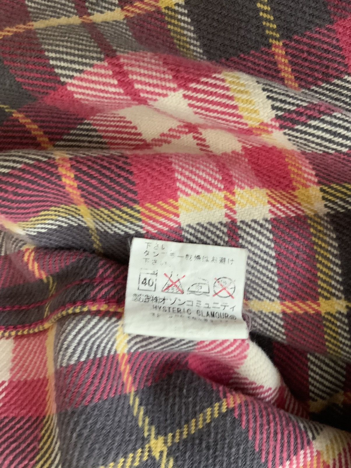 Hysteric Glamour HYSTERIC GLAMOUR PLAID WESTERN SHIRT Size US L / EU 52-54 / 3 - 3 Thumbnail