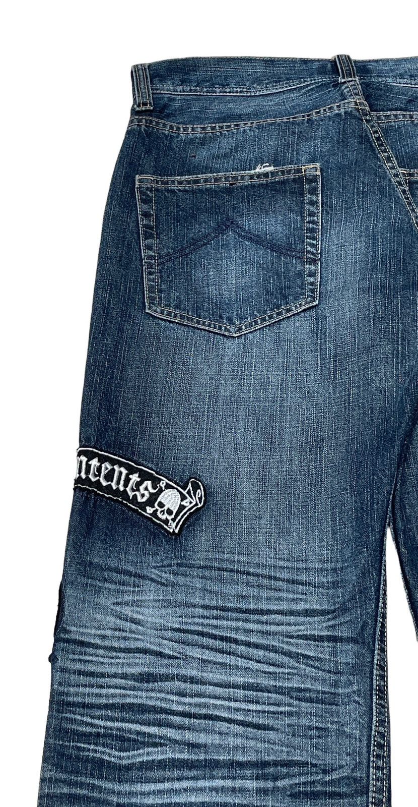 Japanese Brand × Vintage Vintage Japanese Brand Sorridere Patchwork Jeans 2000s Size US 31 - 7 Thumbnail