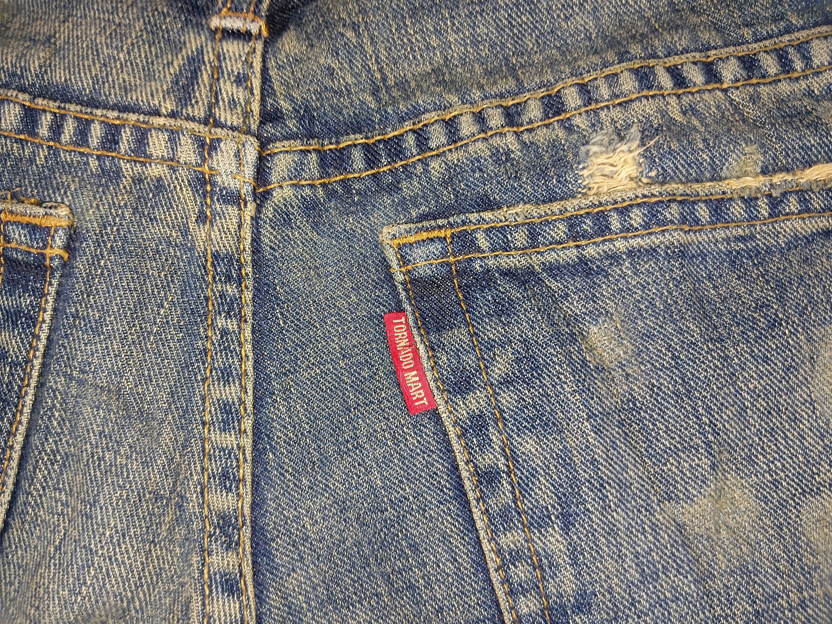 Tornado Mart Vintage Tornado Mart Japan Distressed Flare Jeans Size US 30 / EU 46 - 7 Thumbnail