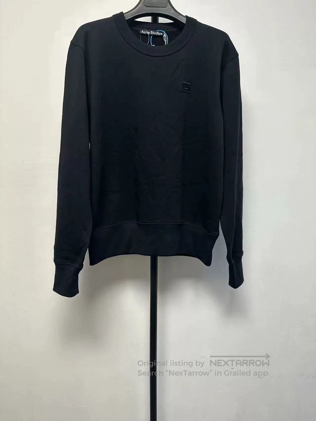 Acne Studios Acne Studios Square Emoji Patch Pullover Sweater. Size US S / EU 44-46 / 1 - 1 Thumbnail