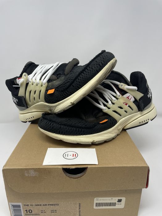 Off white hot sale presto grailed