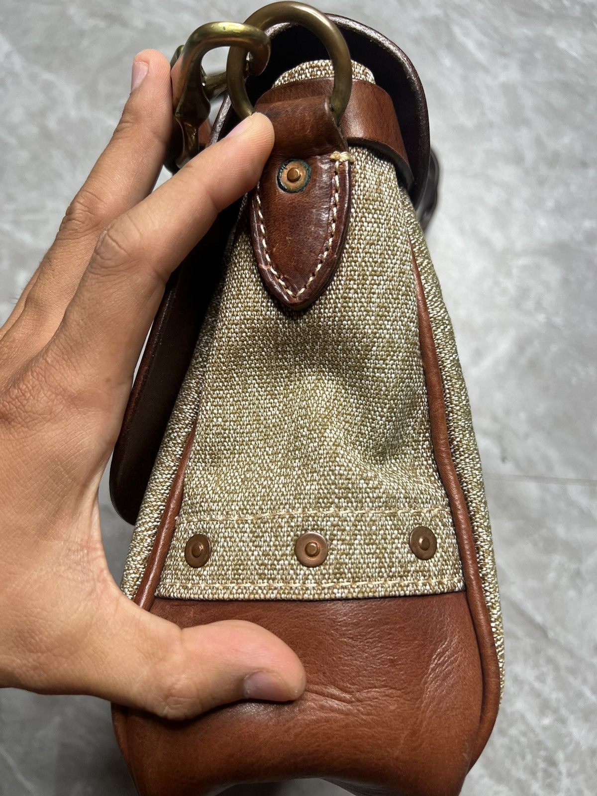 RRL Ralph Lauren RRL 2 Way Mail Bag Size ONE SIZE - 14 Thumbnail